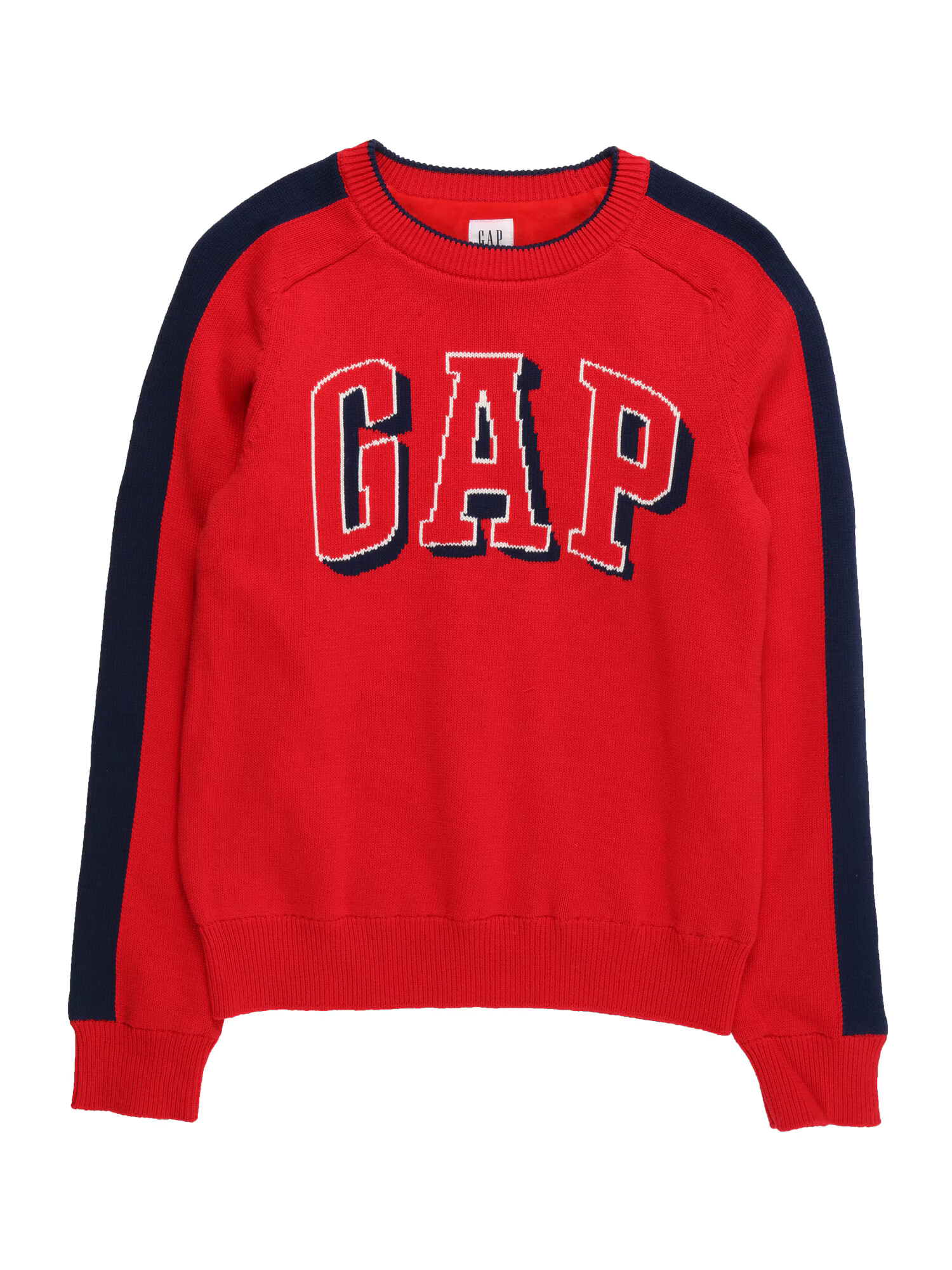 GAP Pulover 'Cozy' bleumarin / roșu / alb - Pled.ro