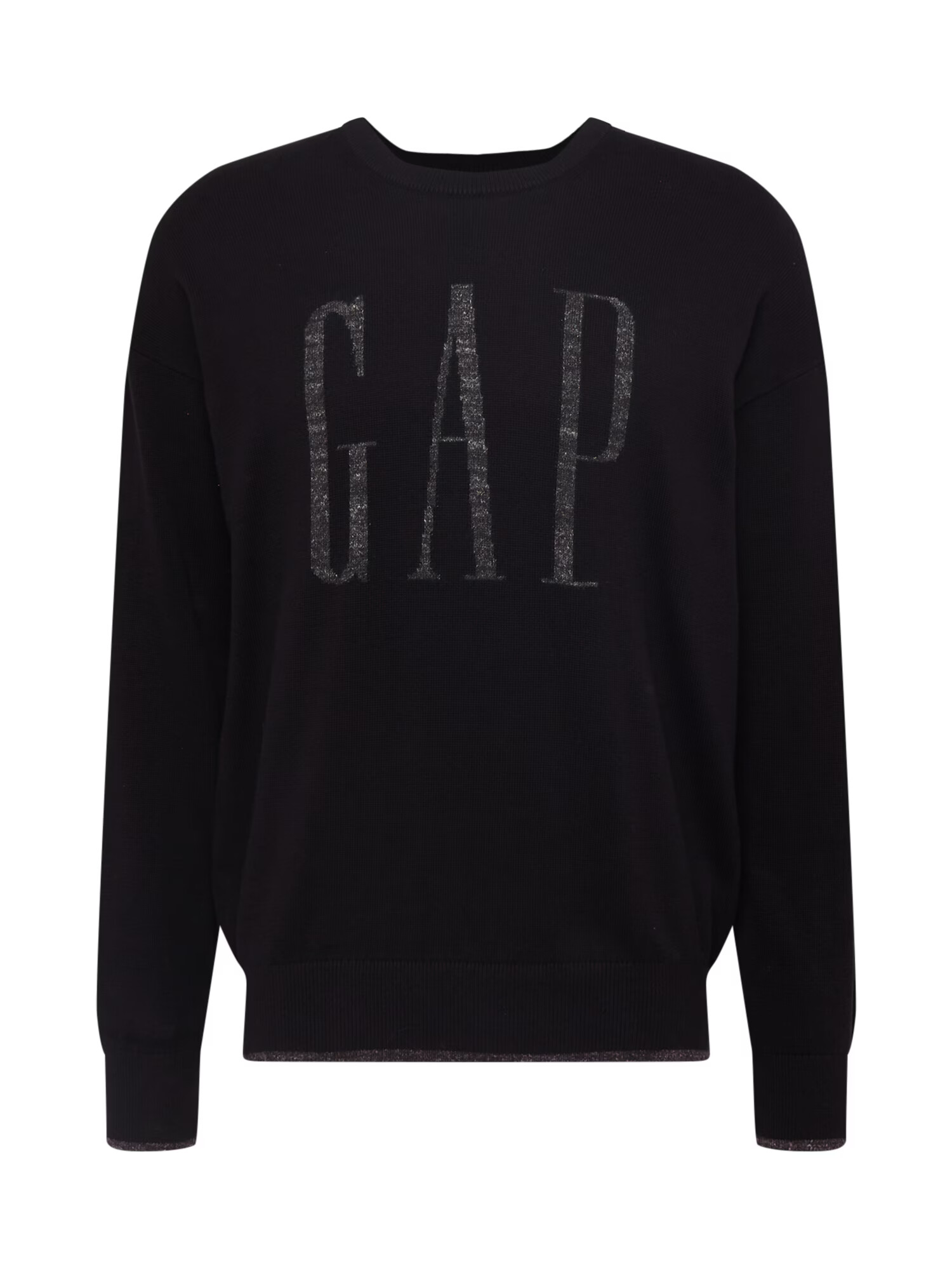 GAP Pulover 'INTARSIA' gri amestecat / negru - Pled.ro