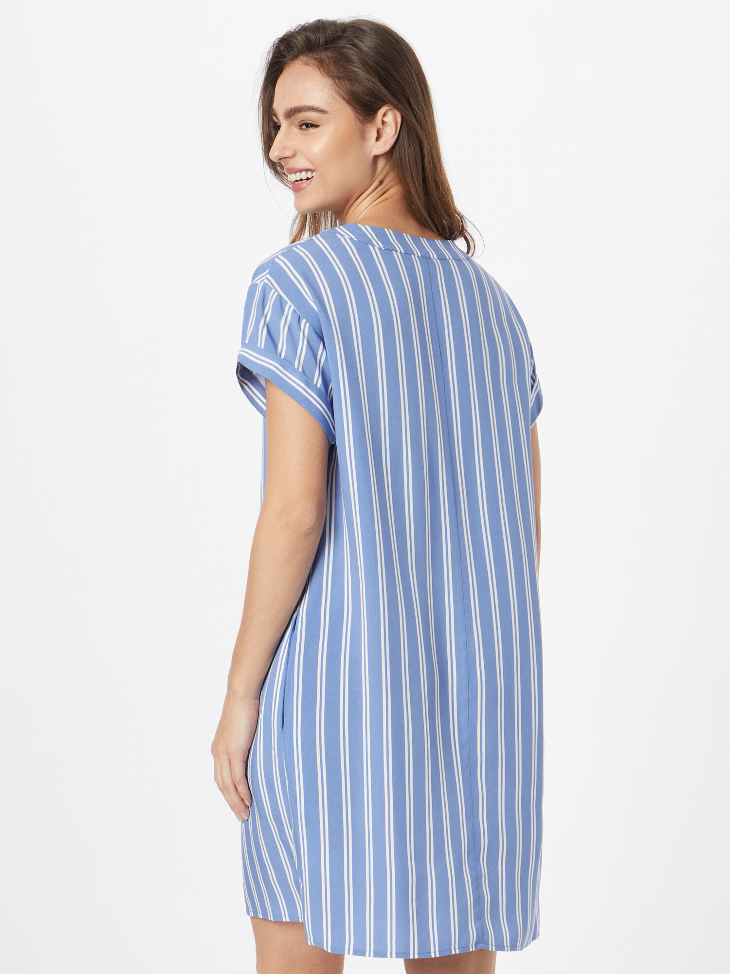 GAP Rochie albastru / alb - Pled.ro