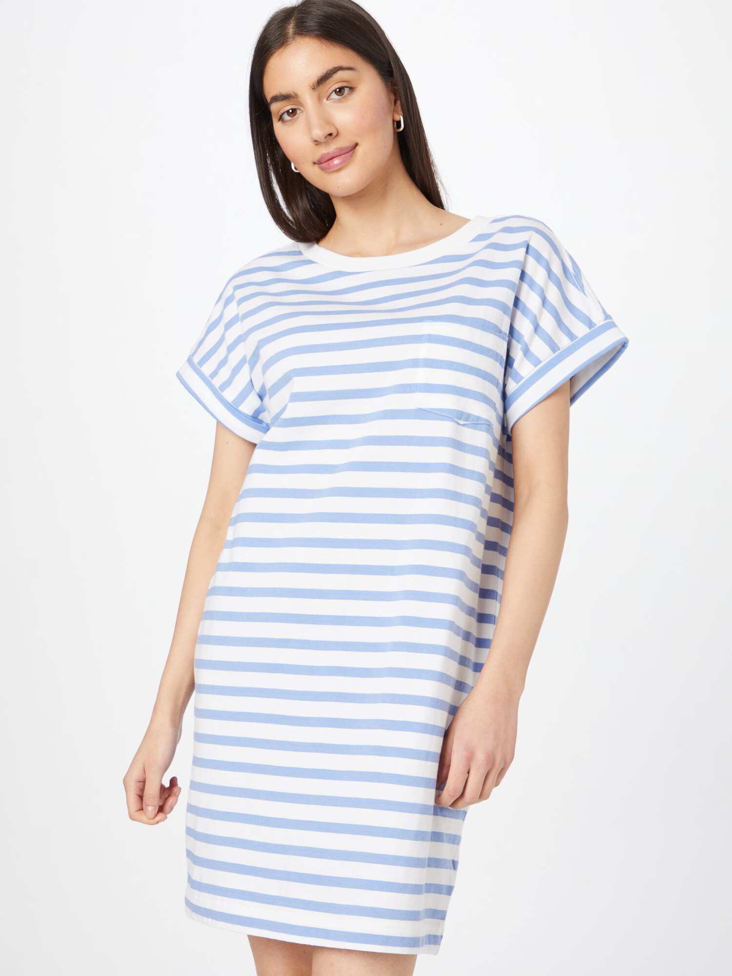 GAP Rochie albastru / alb - Pled.ro