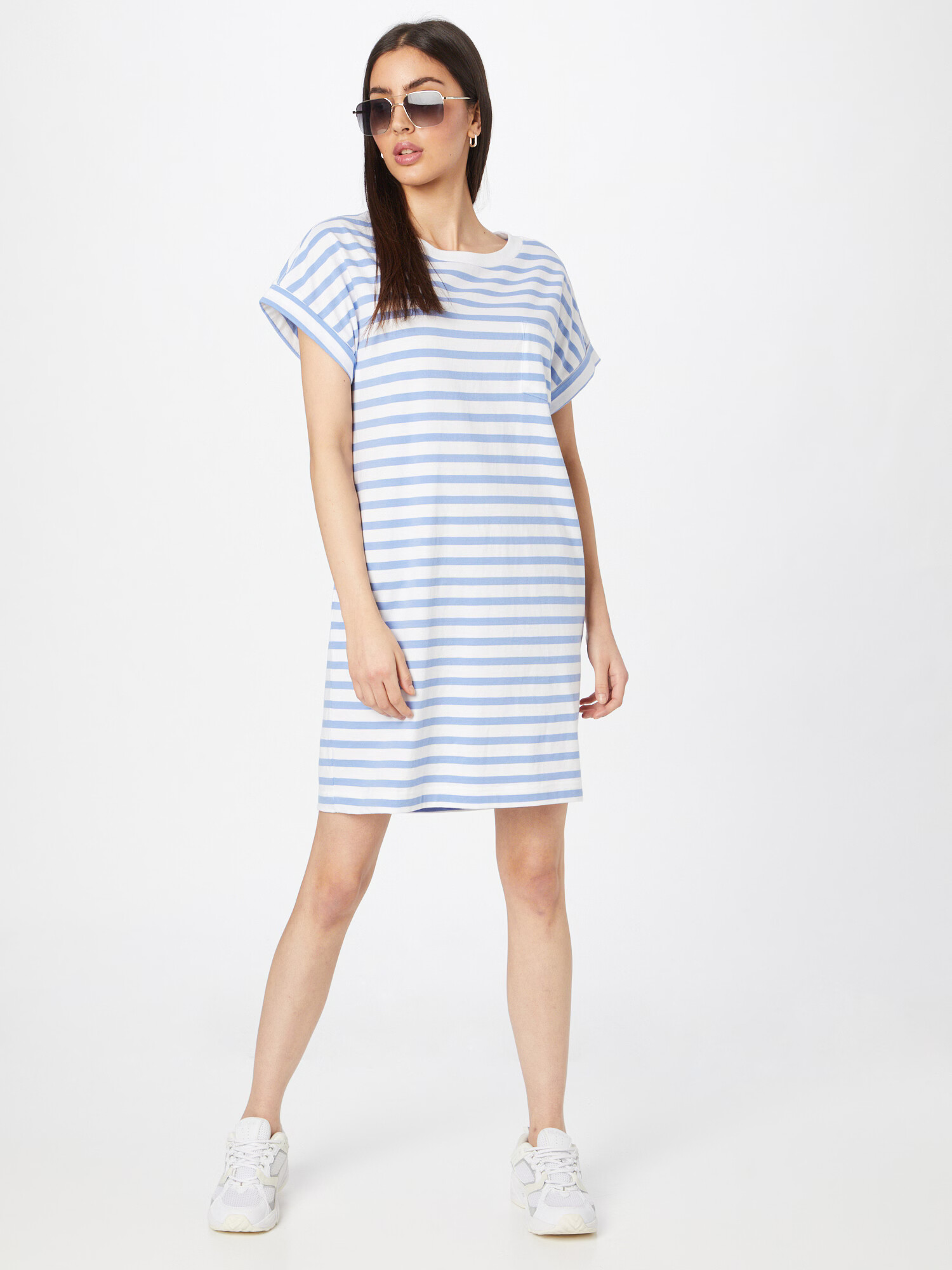 GAP Rochie albastru / alb - Pled.ro