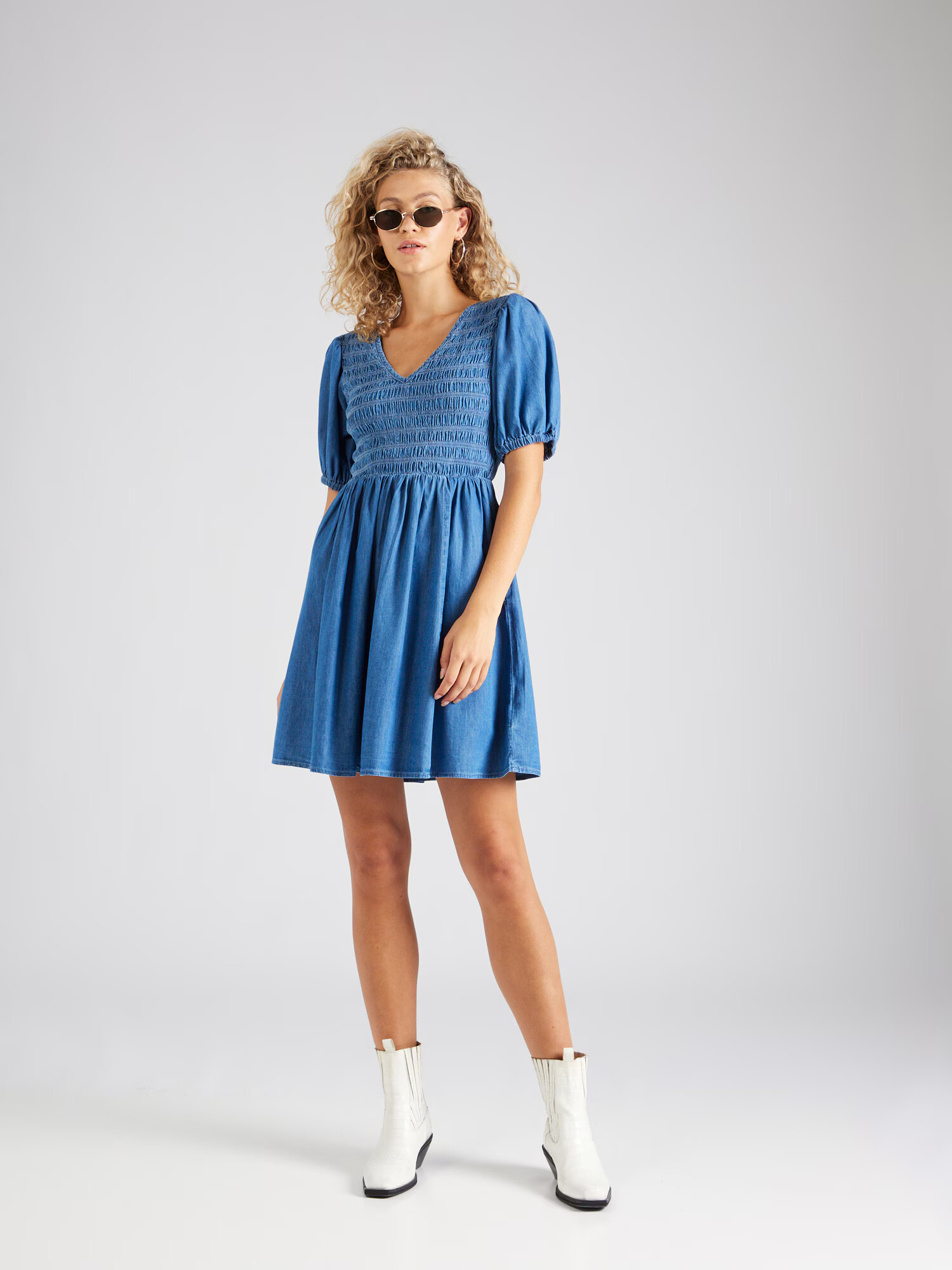 GAP Rochie albastru denim - Pled.ro