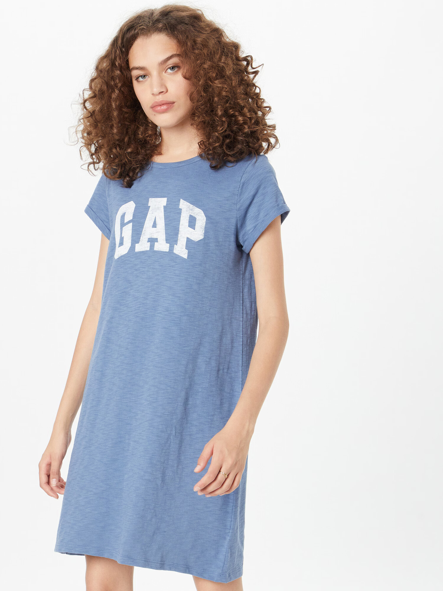 GAP Rochie albastru deschis / alb - Pled.ro