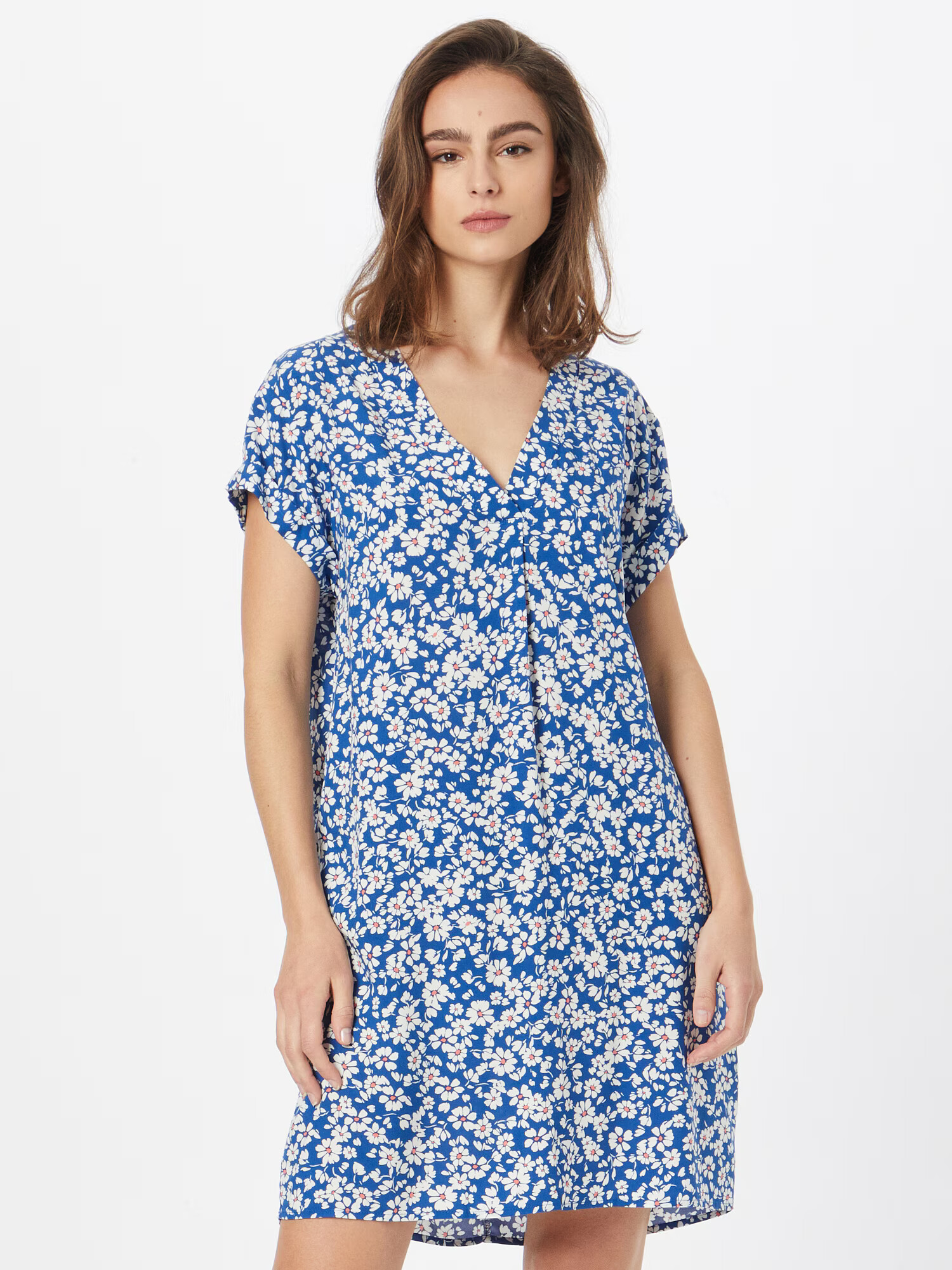 GAP Rochie albastru / portocaliu homar / alb - Pled.ro