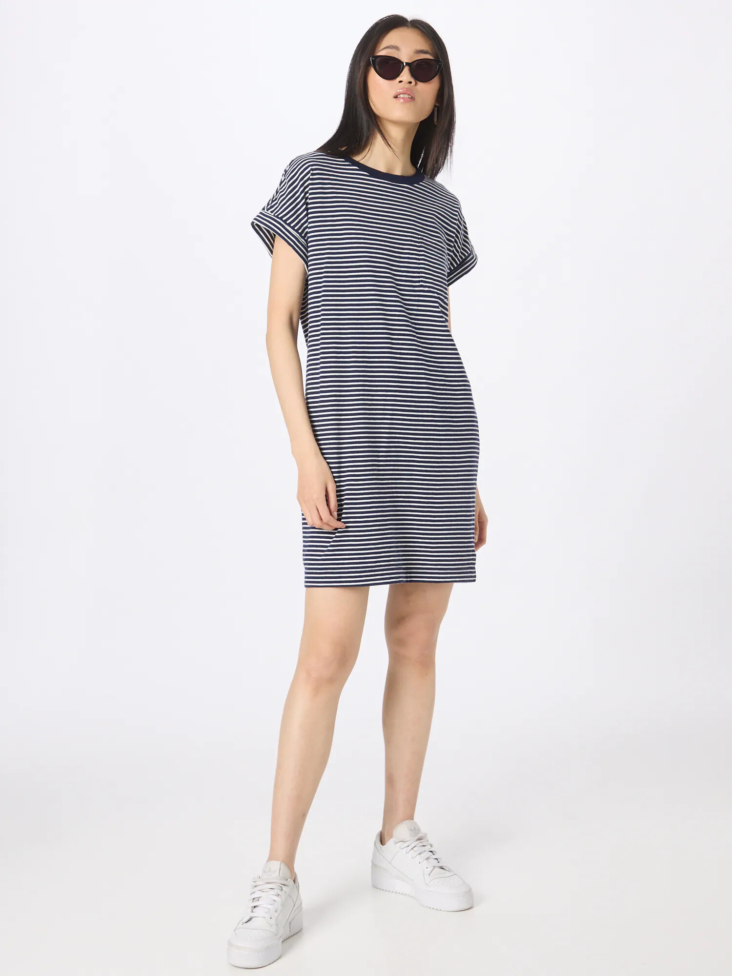 GAP Rochie bleumarin / alb - Pled.ro