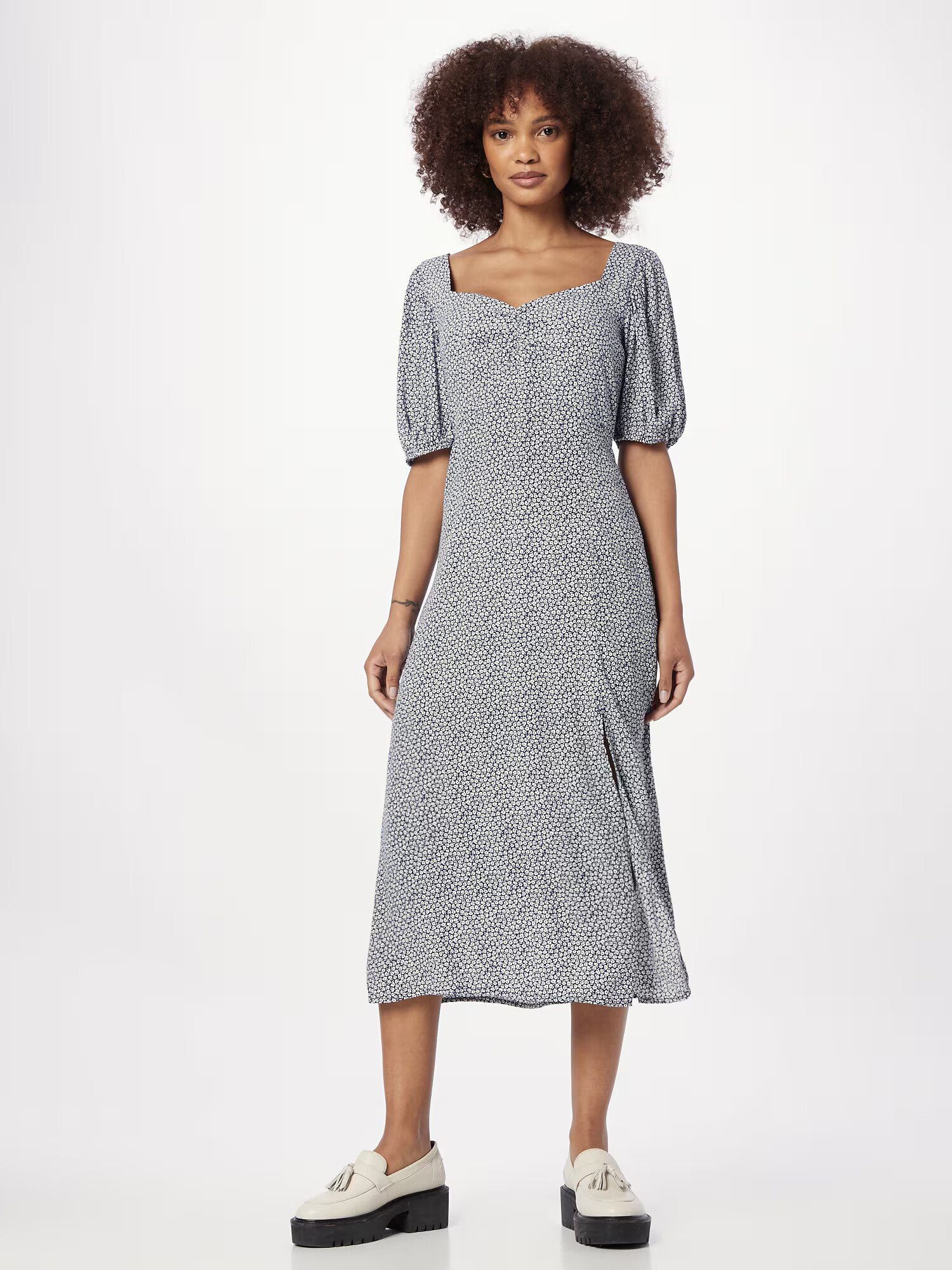 GAP Rochie bleumarin / alb - Pled.ro