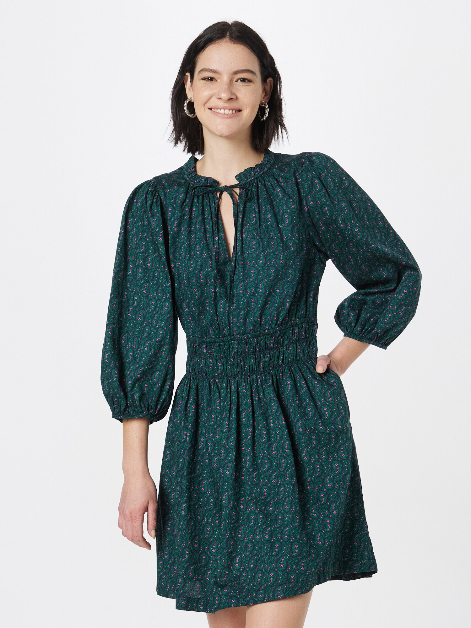 GAP Rochie bleumarin / verde / roz - Pled.ro