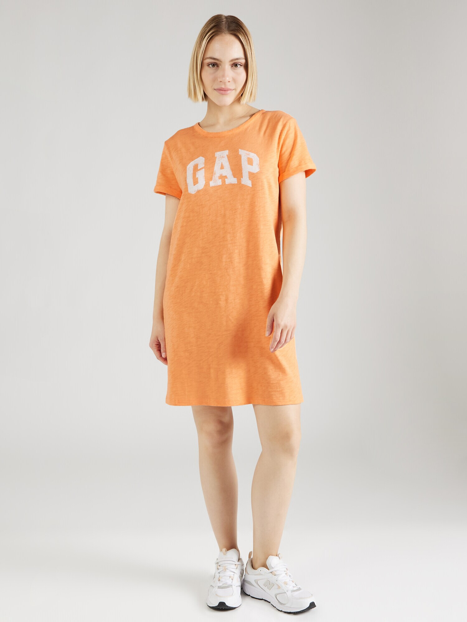 GAP Rochie portocaliu / alb - Pled.ro