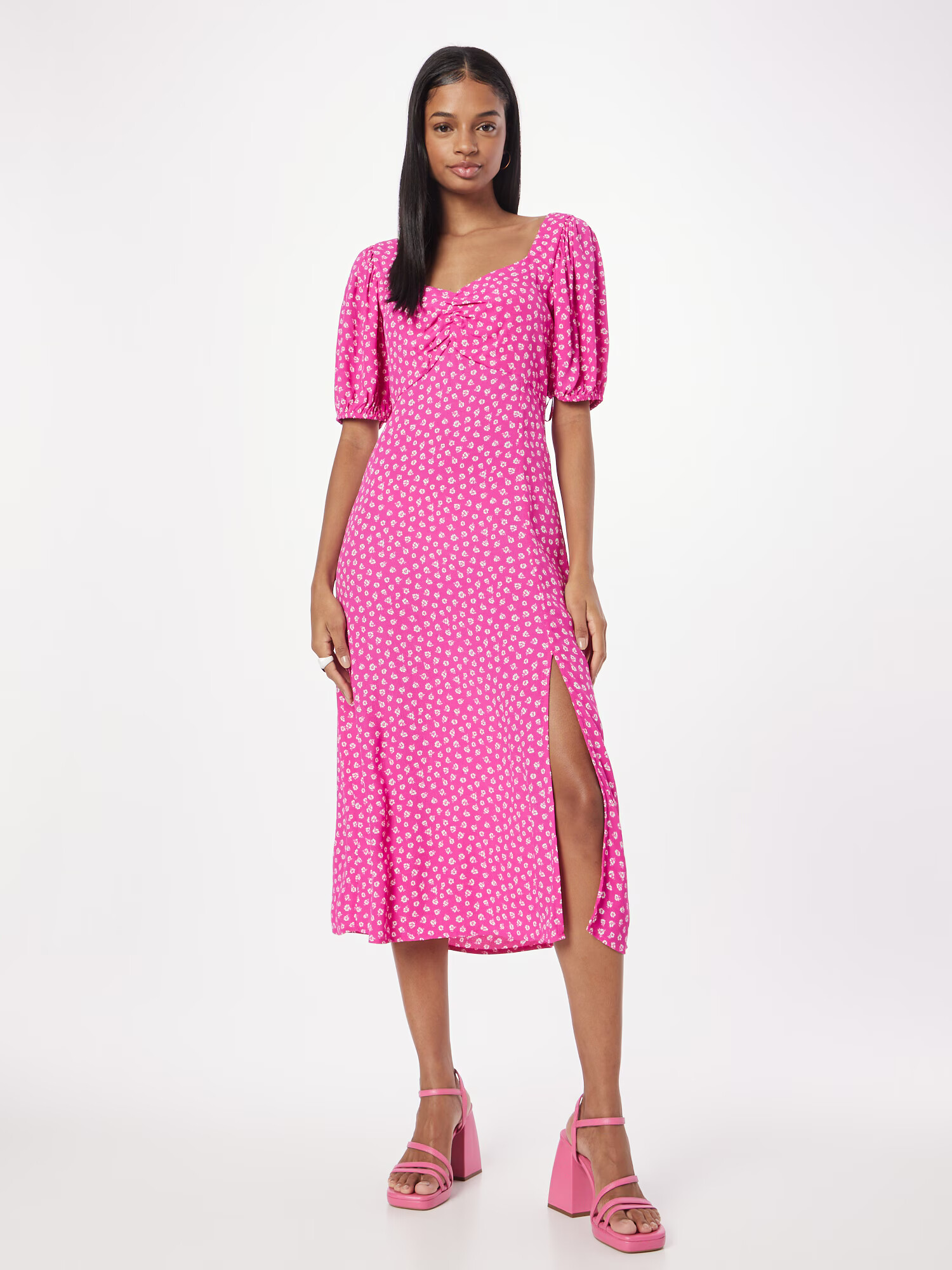 GAP Rochie roz / alb - Pled.ro