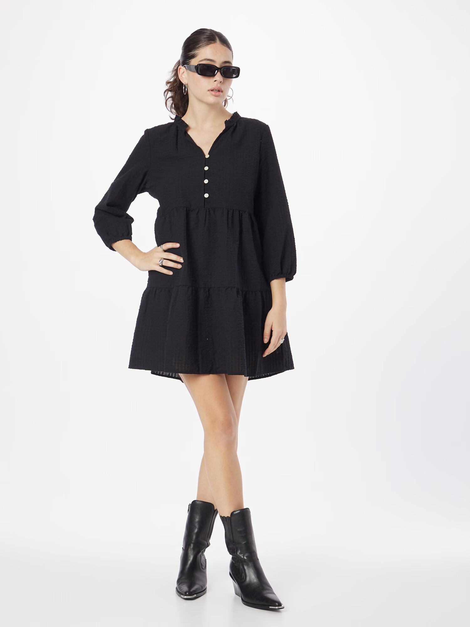 GAP Rochie tip bluză negru - Pled.ro