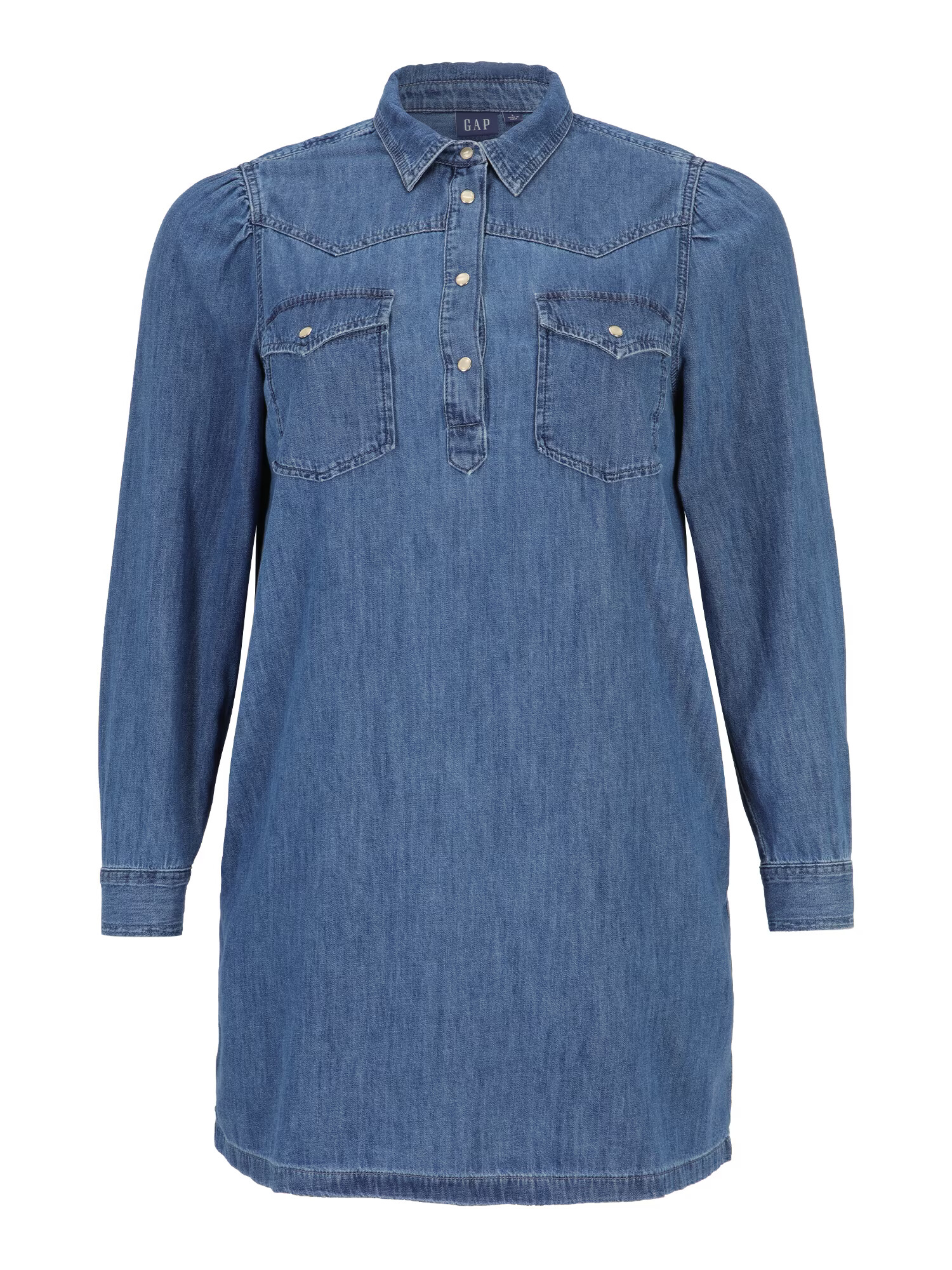 GAP Rochie 'WESTERN' albastru denim - Pled.ro