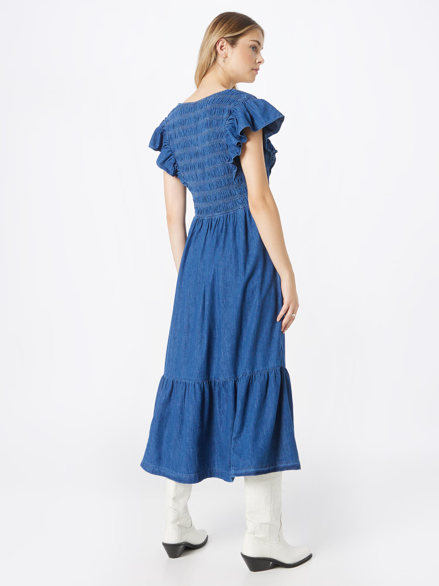 GAP Rochie 'WHITMAN' albastru denim - Pled.ro