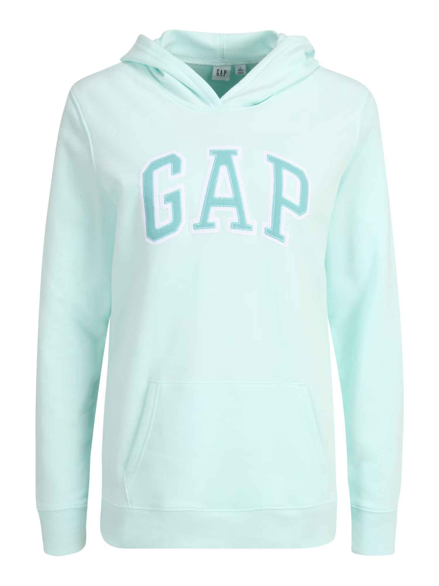 Gap Tall Bluză de molton albastru aqua / albastru deschis / alb - Pled.ro