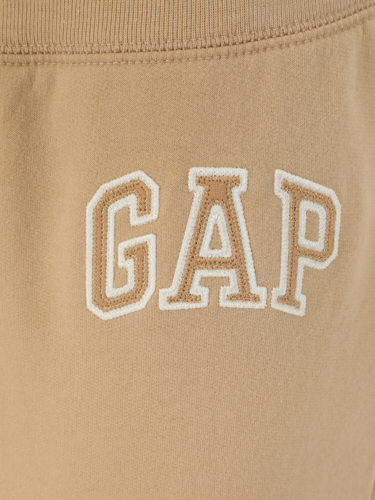 Gap Tall Pantaloni maro deschis / alb - Pled.ro