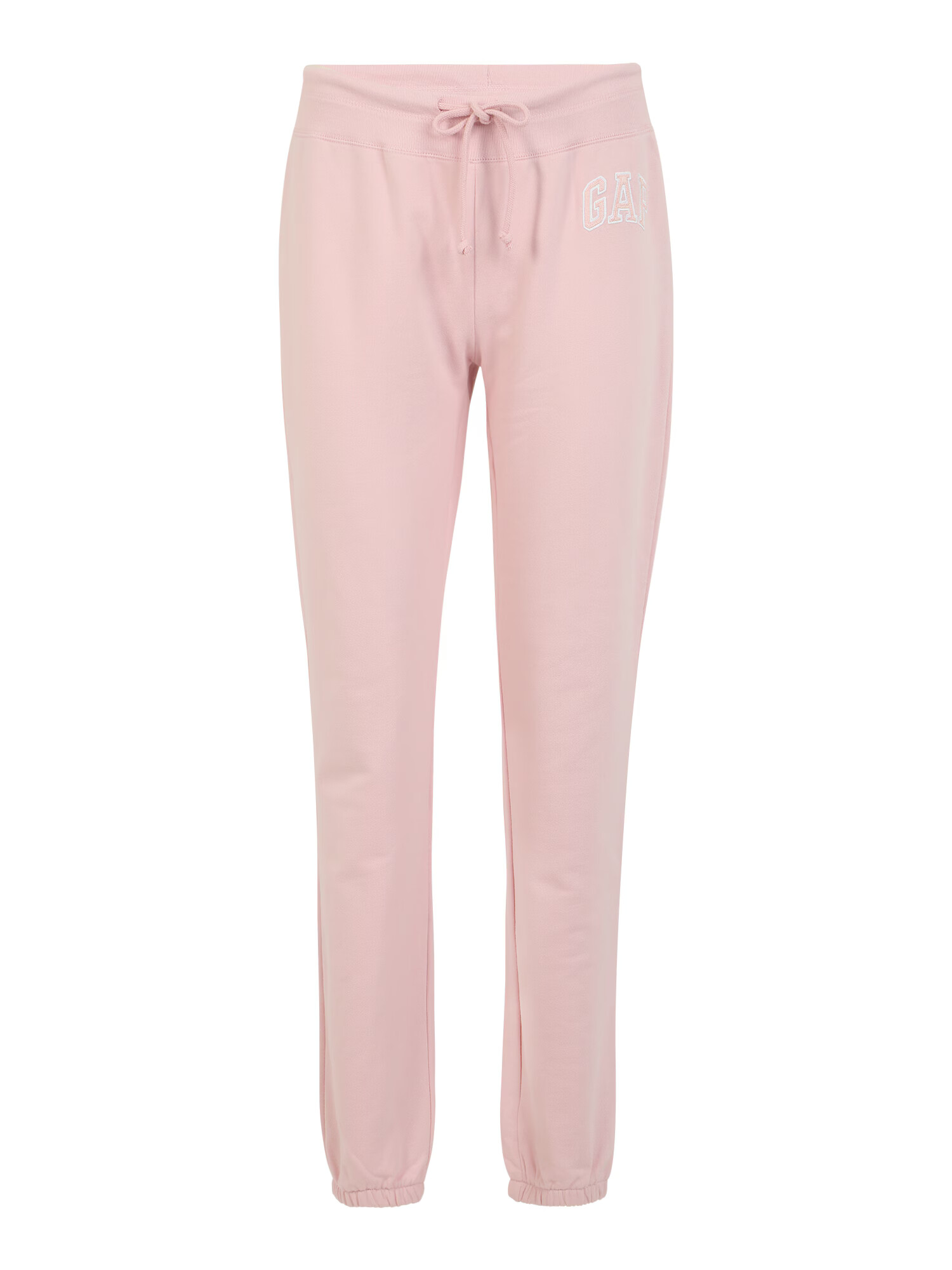 Gap Tall Pantaloni roz pastel / alb - Pled.ro