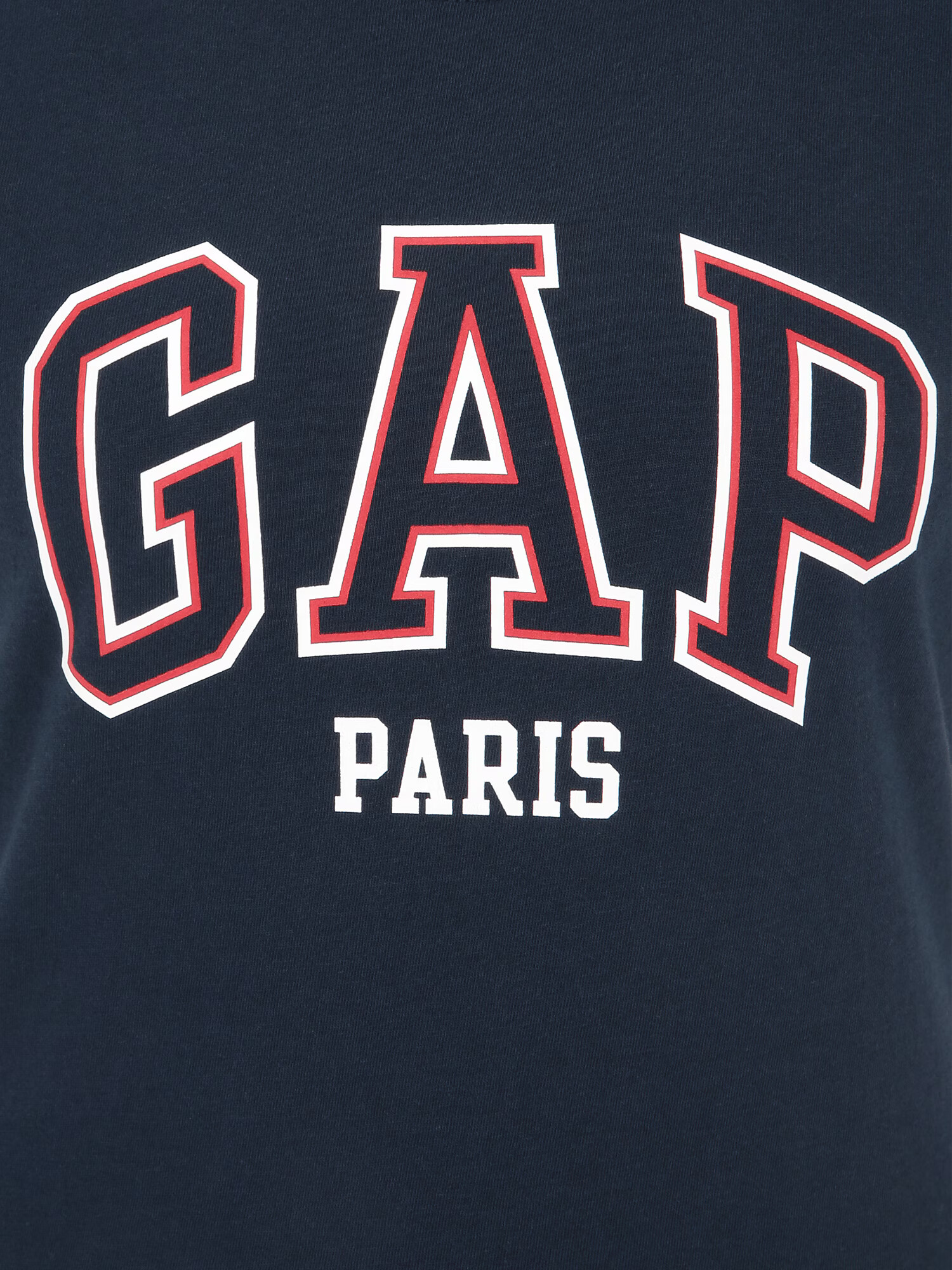 Gap Tall Tricou 'PARIS' bleumarin / roșu / alb - Pled.ro