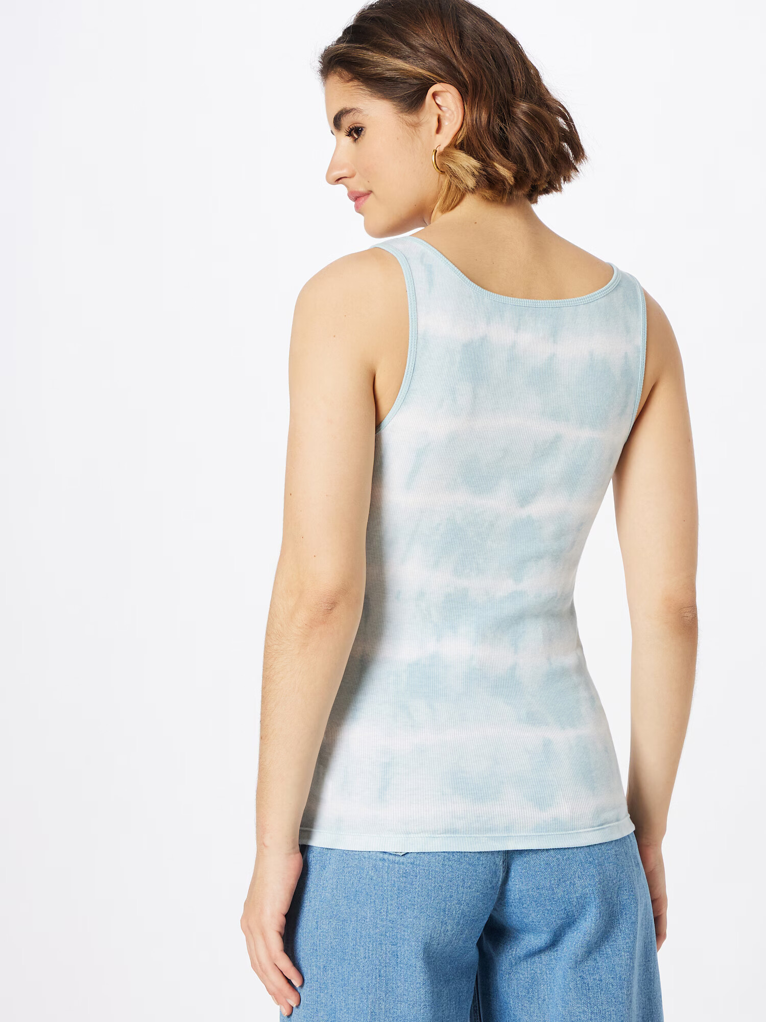 GAP Top albastru pastel / alb - Pled.ro