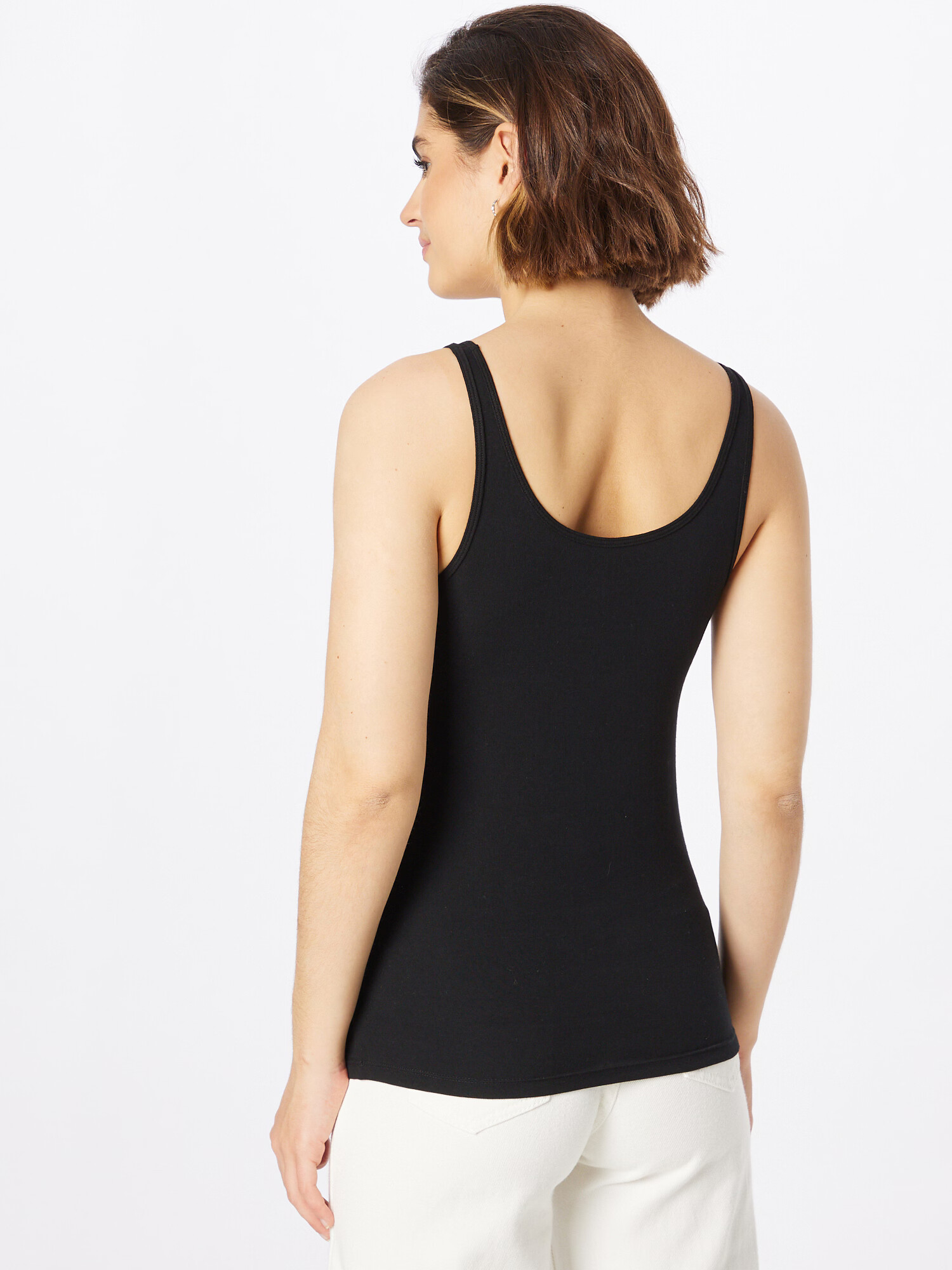 GAP Top negru / alb - Pled.ro