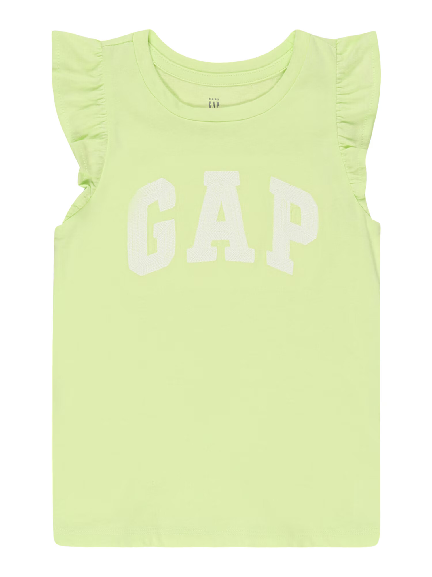 GAP Top 'SUMMER' galben citron / alb - Pled.ro