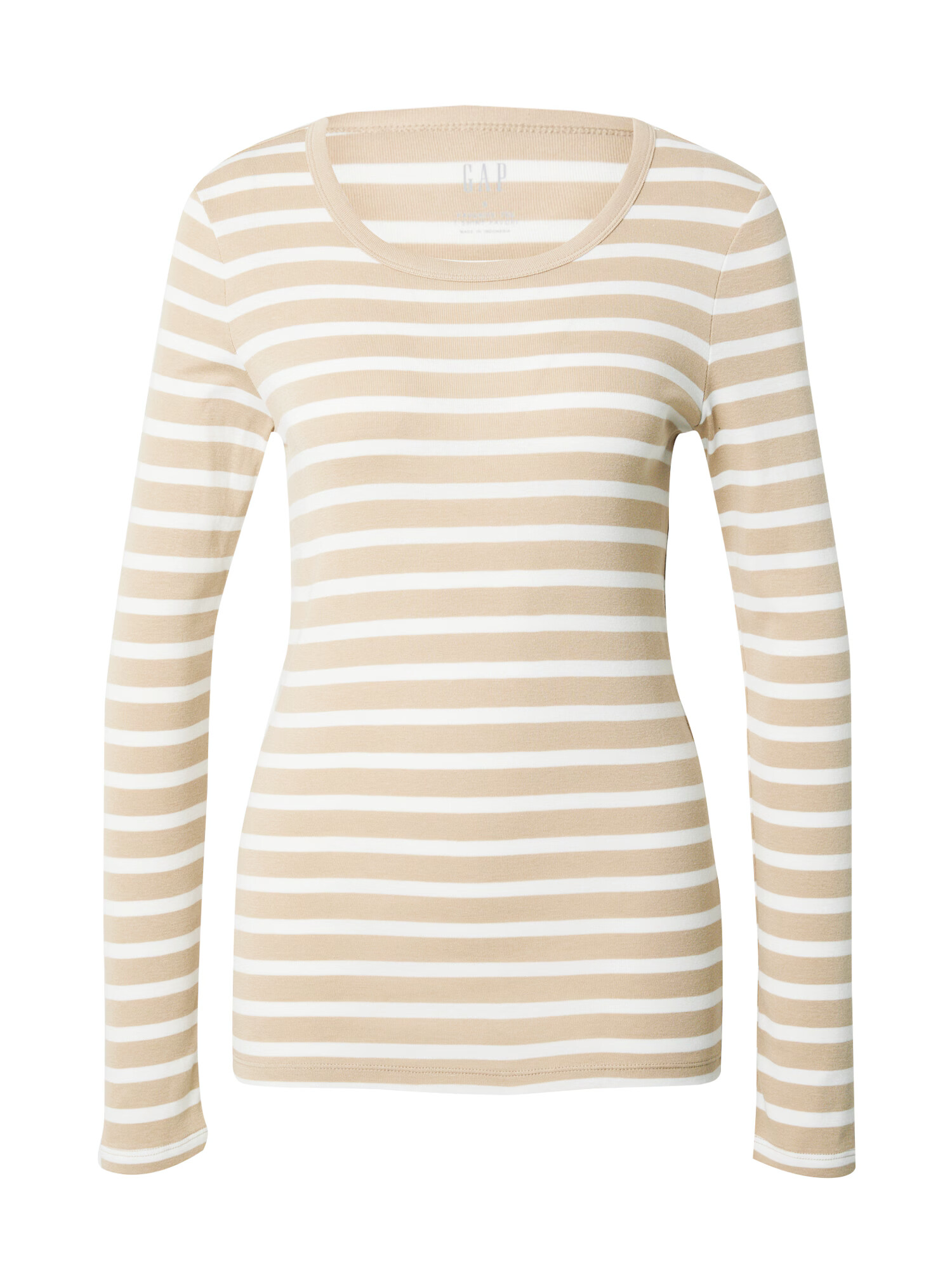 GAP Tricou alb kitt / alb - Pled.ro