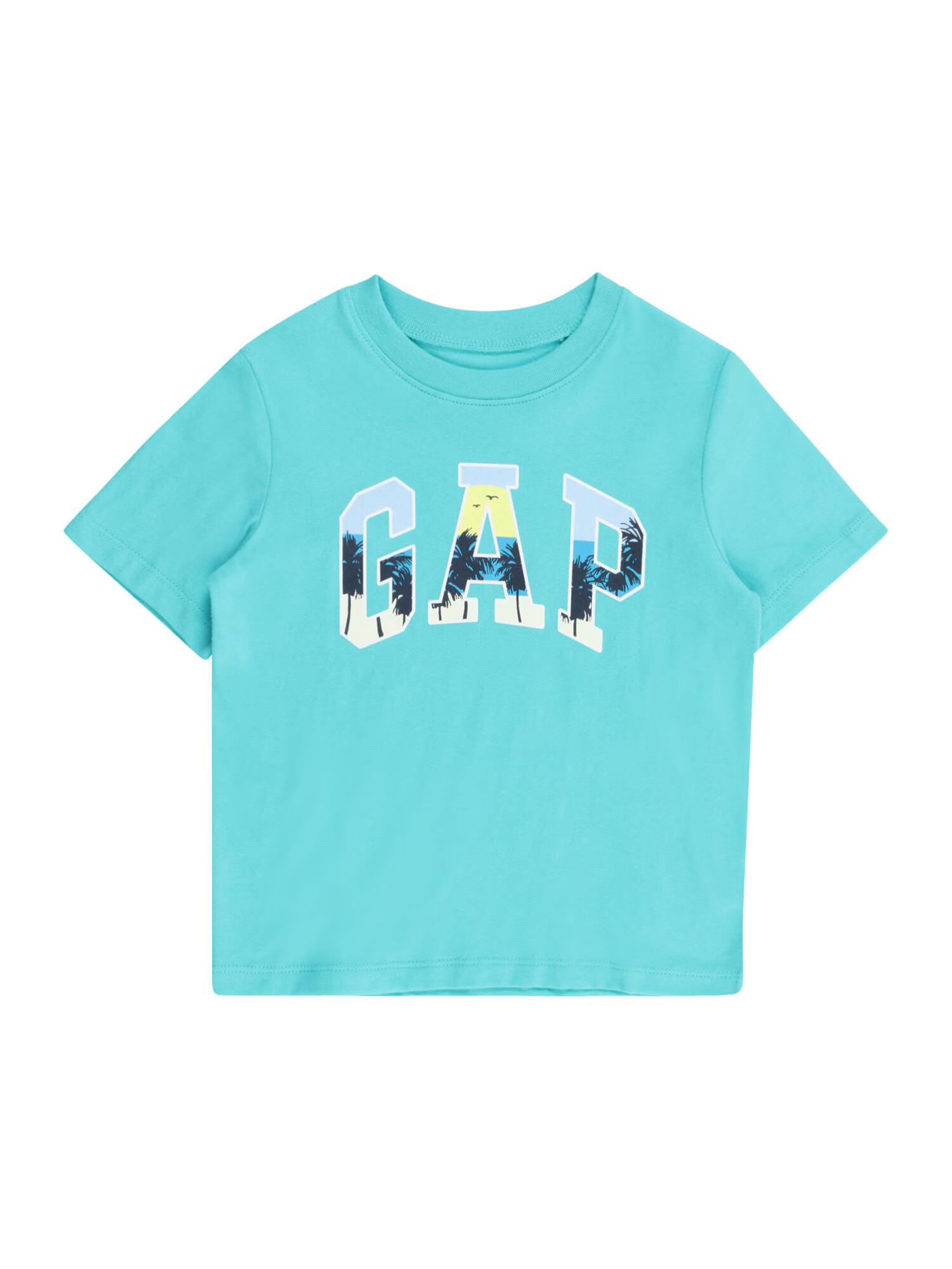 GAP Tricou albastru aqua - Pled.ro