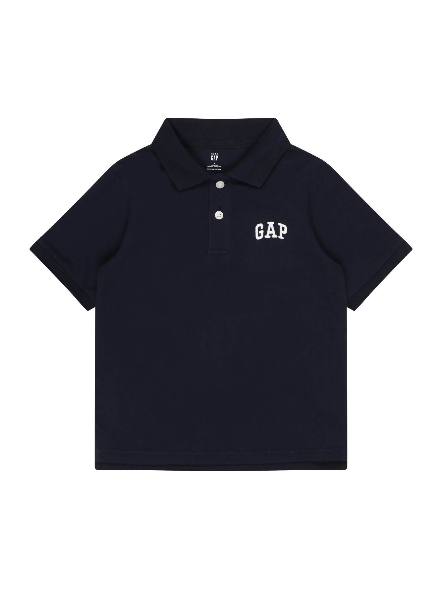 GAP Tricou albastru cobalt / alb - Pled.ro