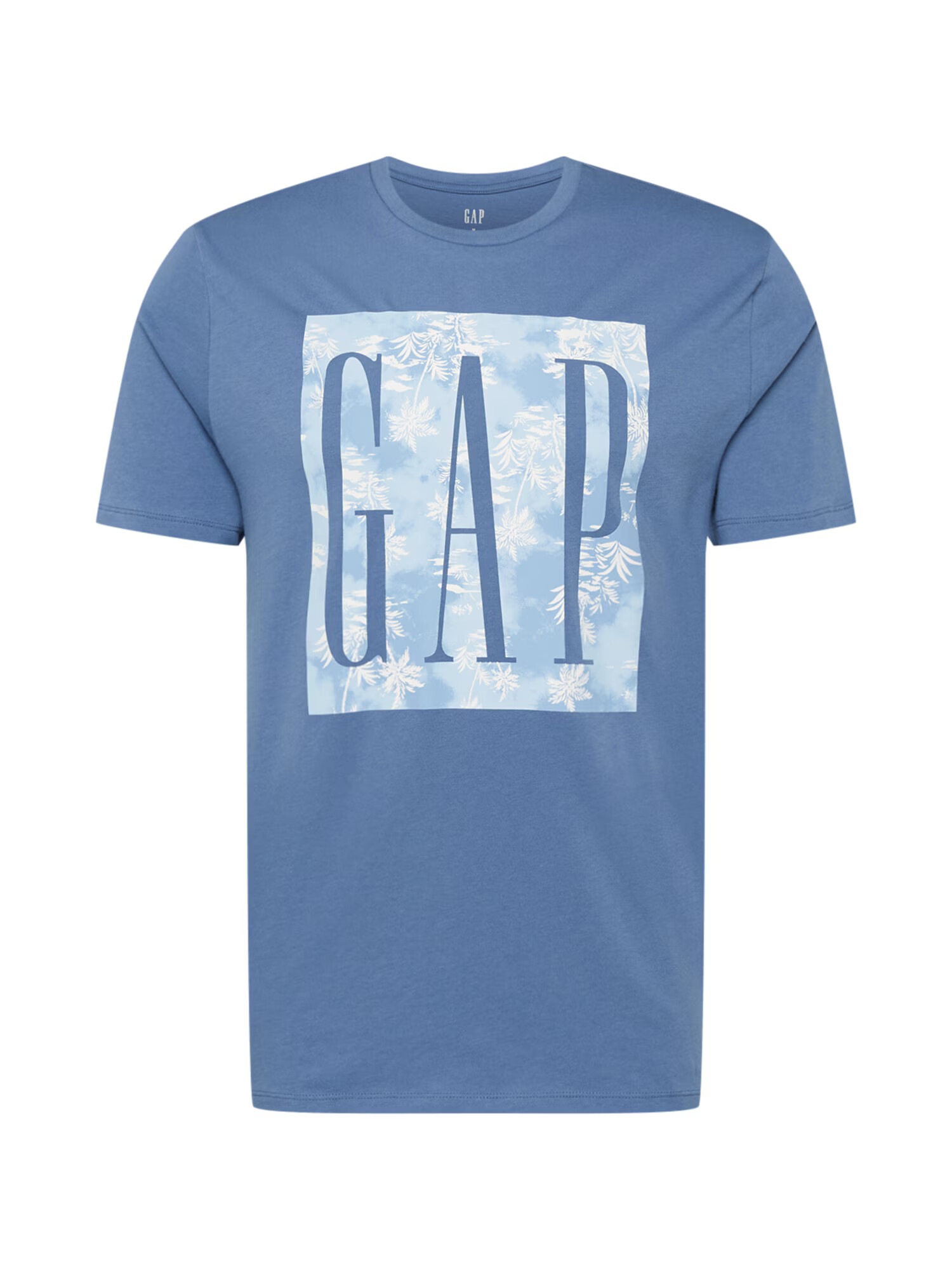 GAP Tricou albastru fumuriu / albastru deschis / alb - Pled.ro