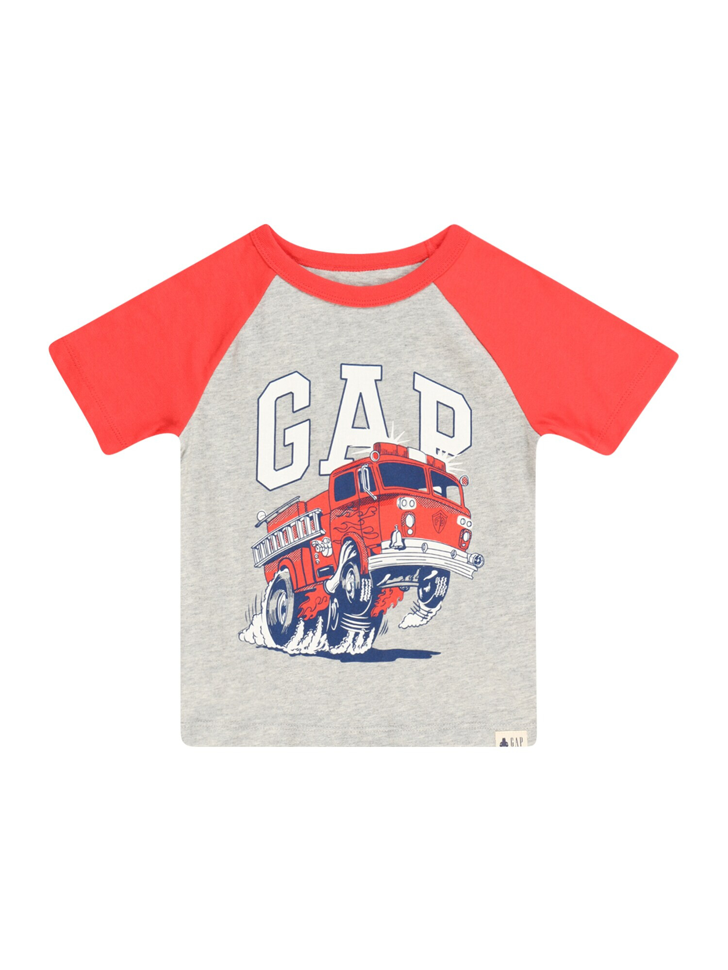 GAP Tricou albastru / gri amestecat / roșu / alb - Pled.ro