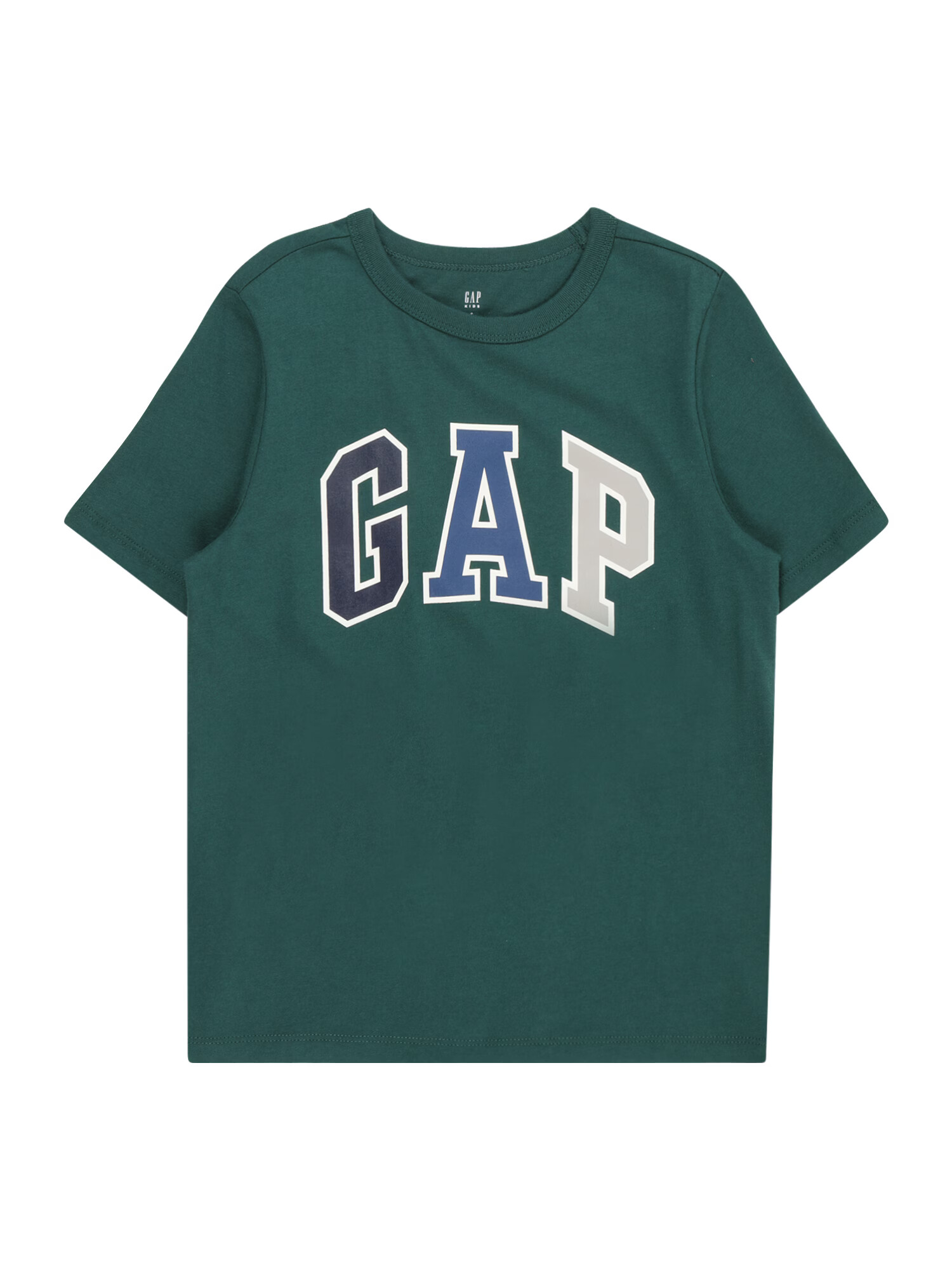 GAP Tricou albastru / gri deschis / verde închis / roșu vin - Pled.ro