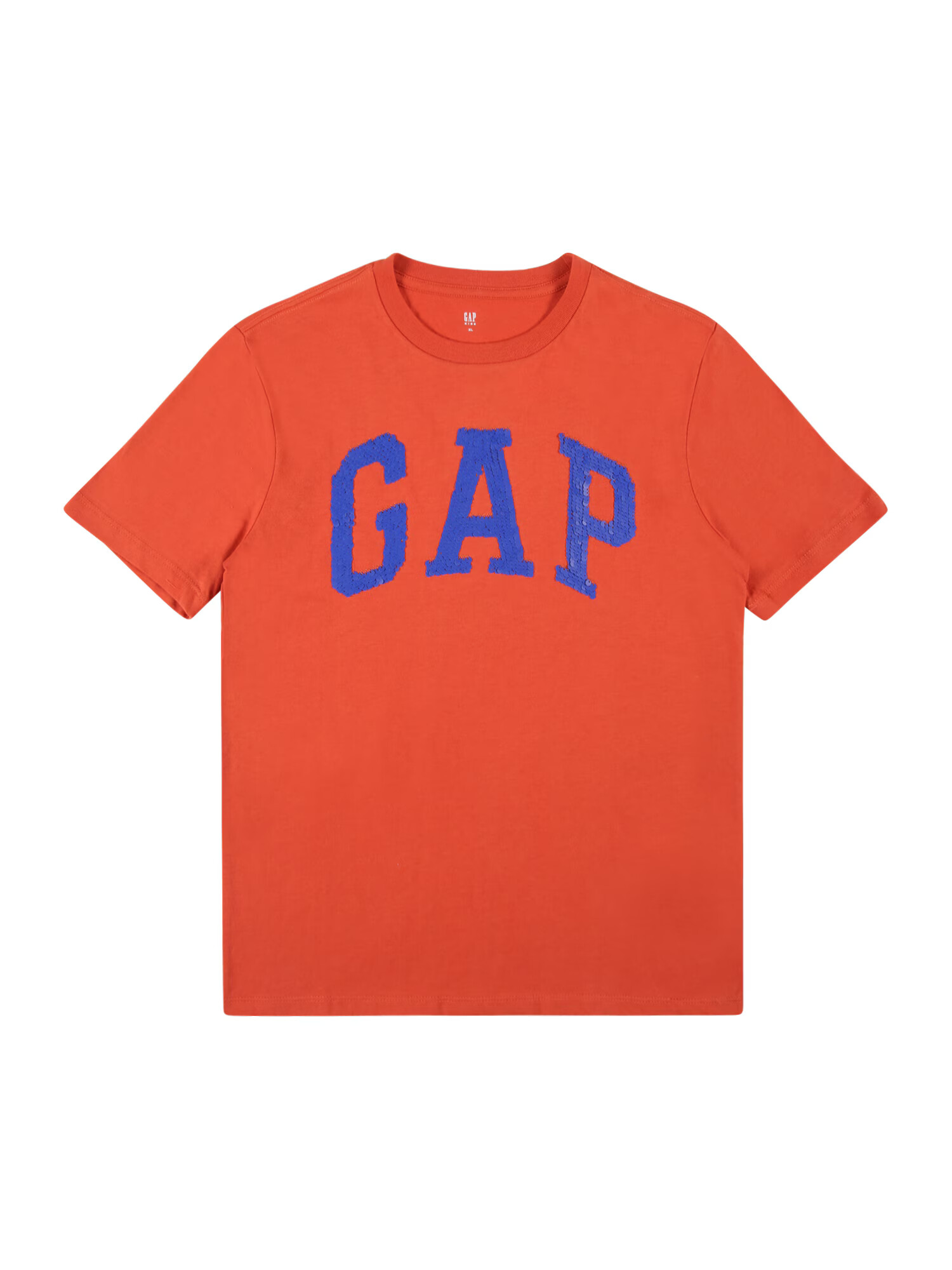 GAP Tricou albastru / gri / roșu - Pled.ro