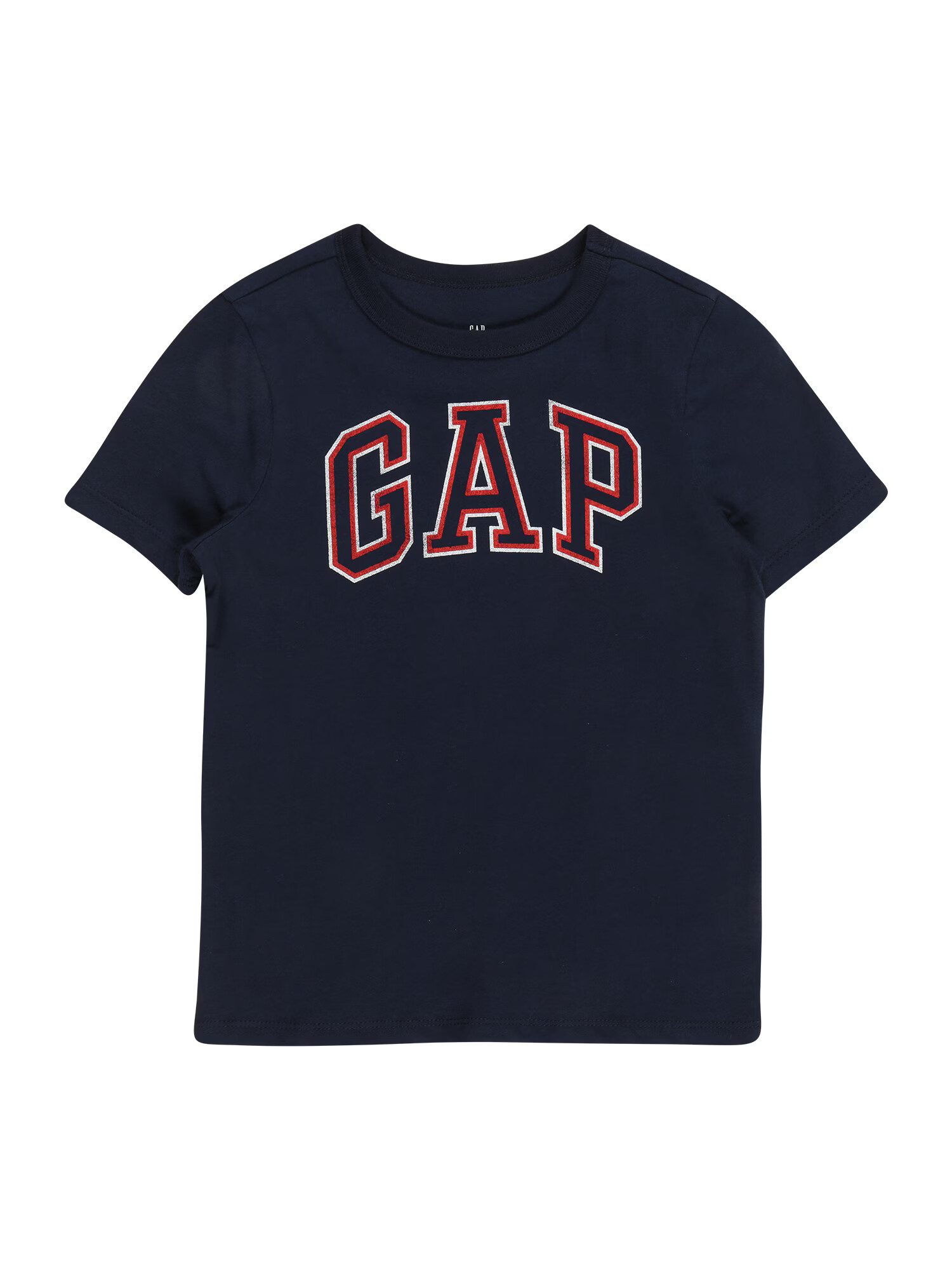 GAP Tricou albastru închis / roșu / alb - Pled.ro