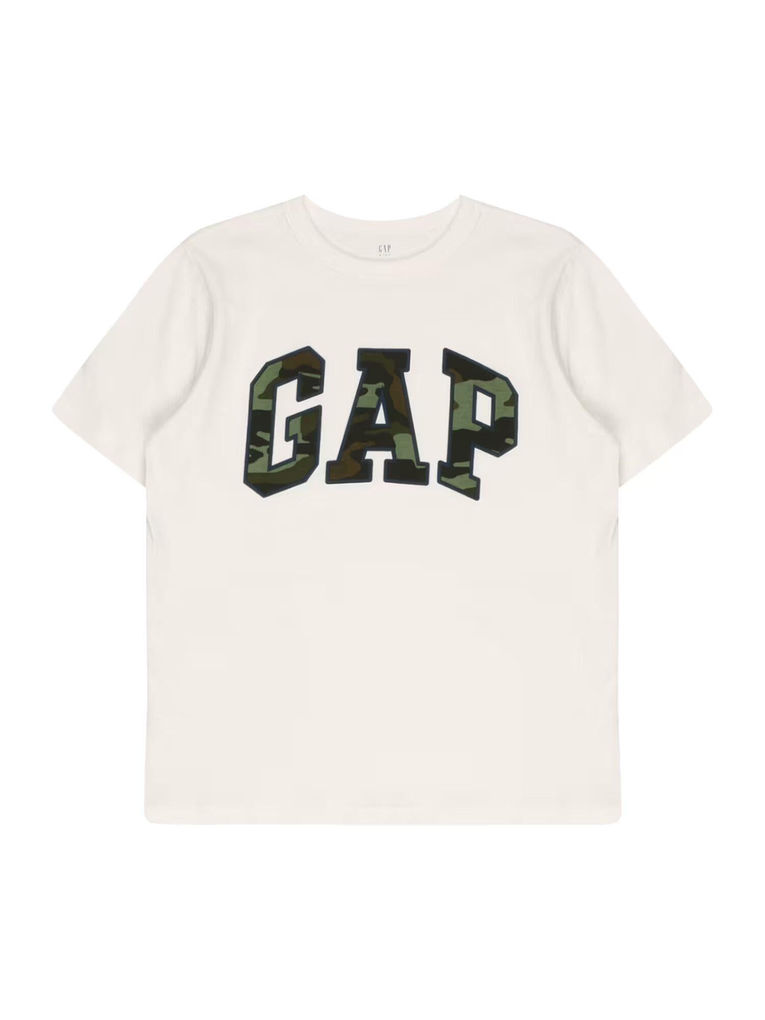 GAP Tricou albastru închis / verde / oliv / alb murdar - Pled.ro