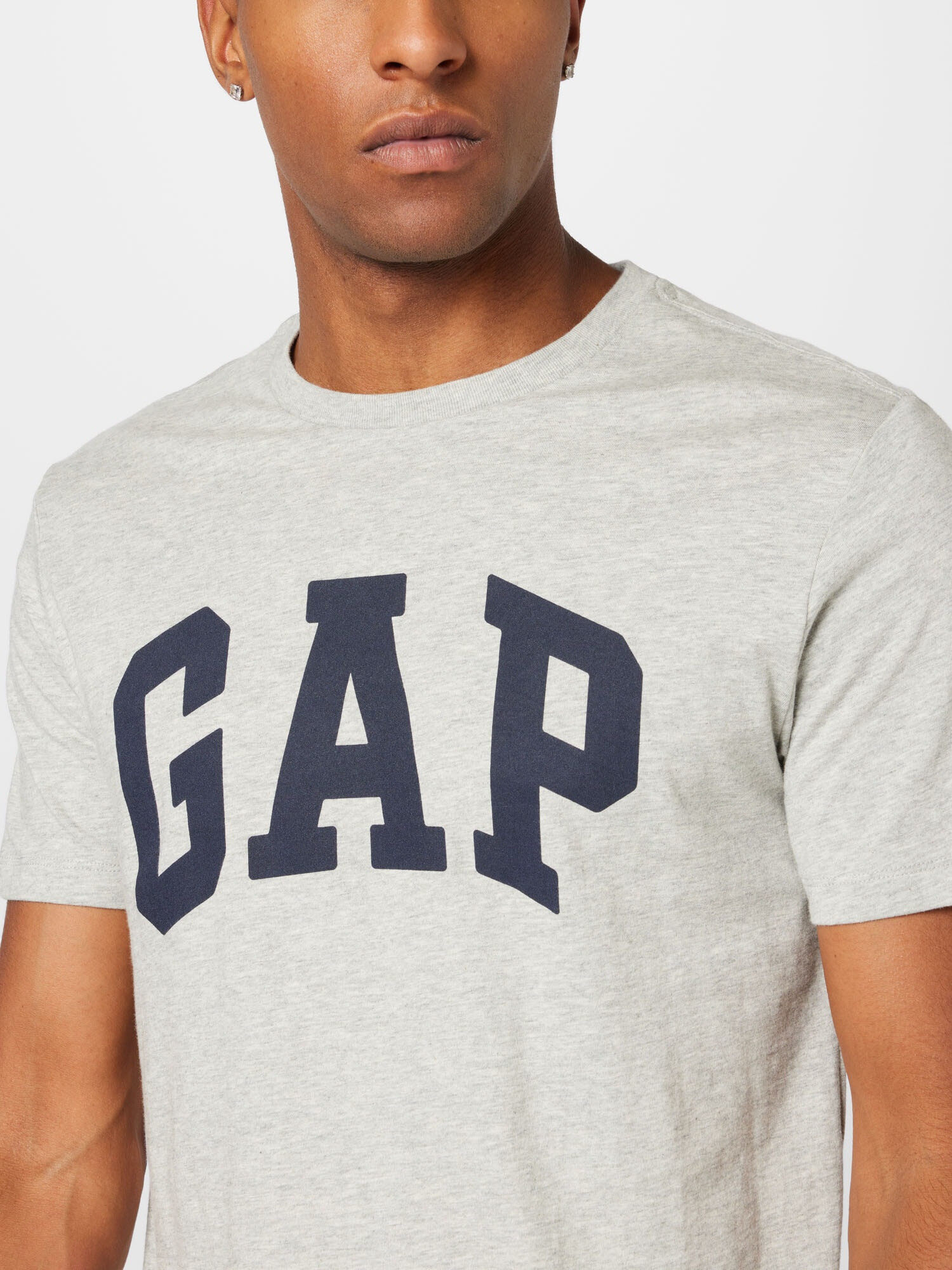 GAP Tricou albastru marin / gri amestecat - Pled.ro