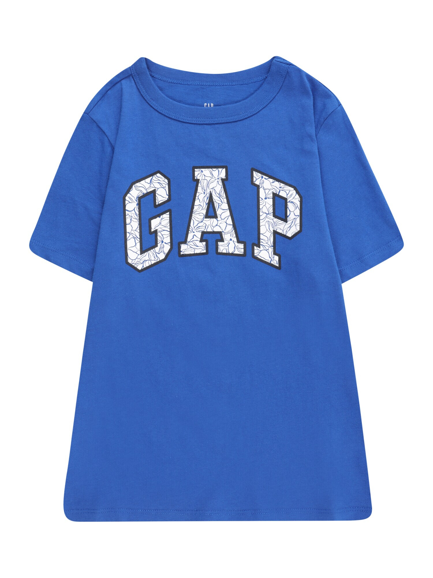 GAP Tricou albastru / negru / alb - Pled.ro