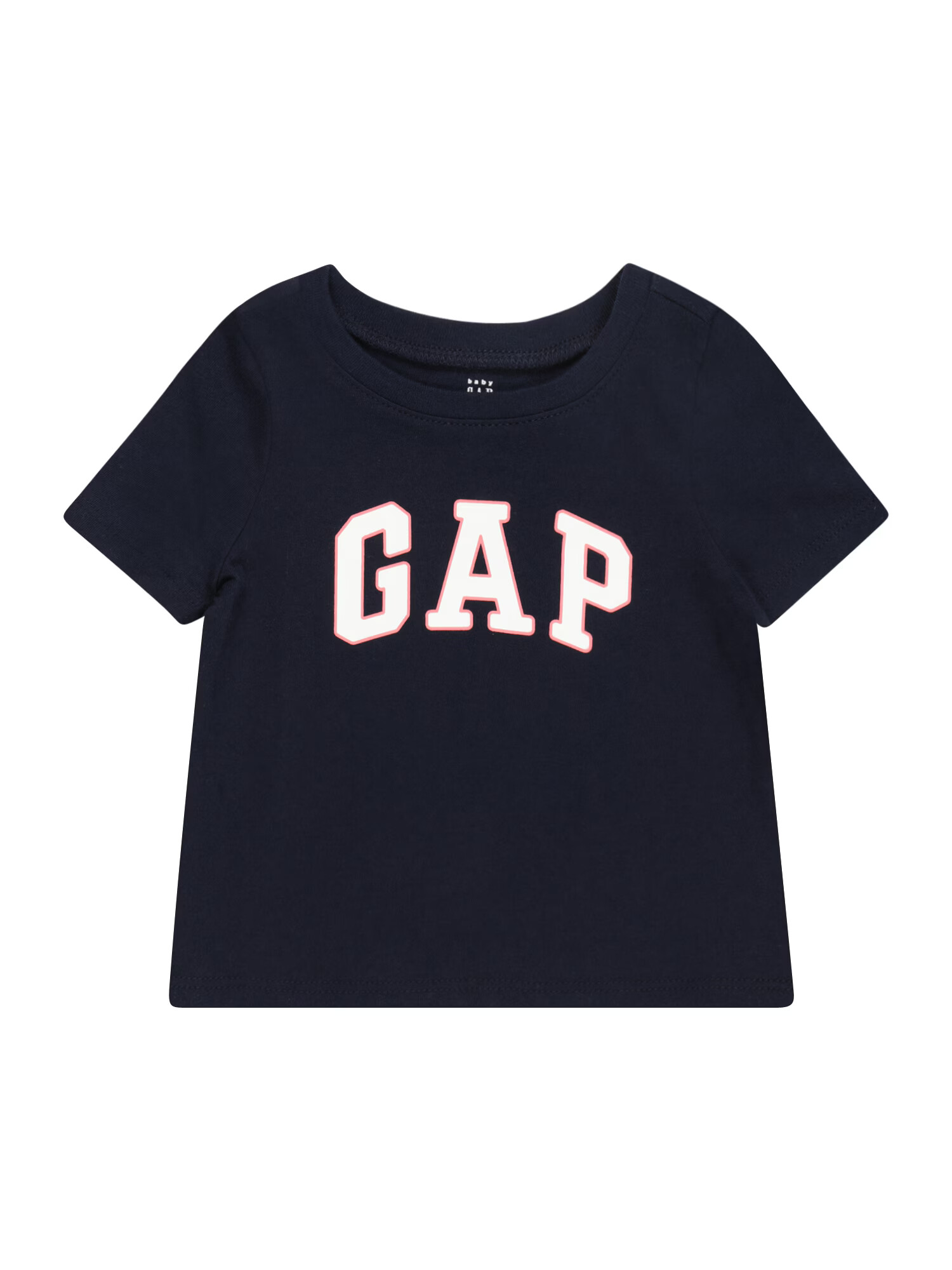 GAP Tricou albastru noapte / corai / alb - Pled.ro