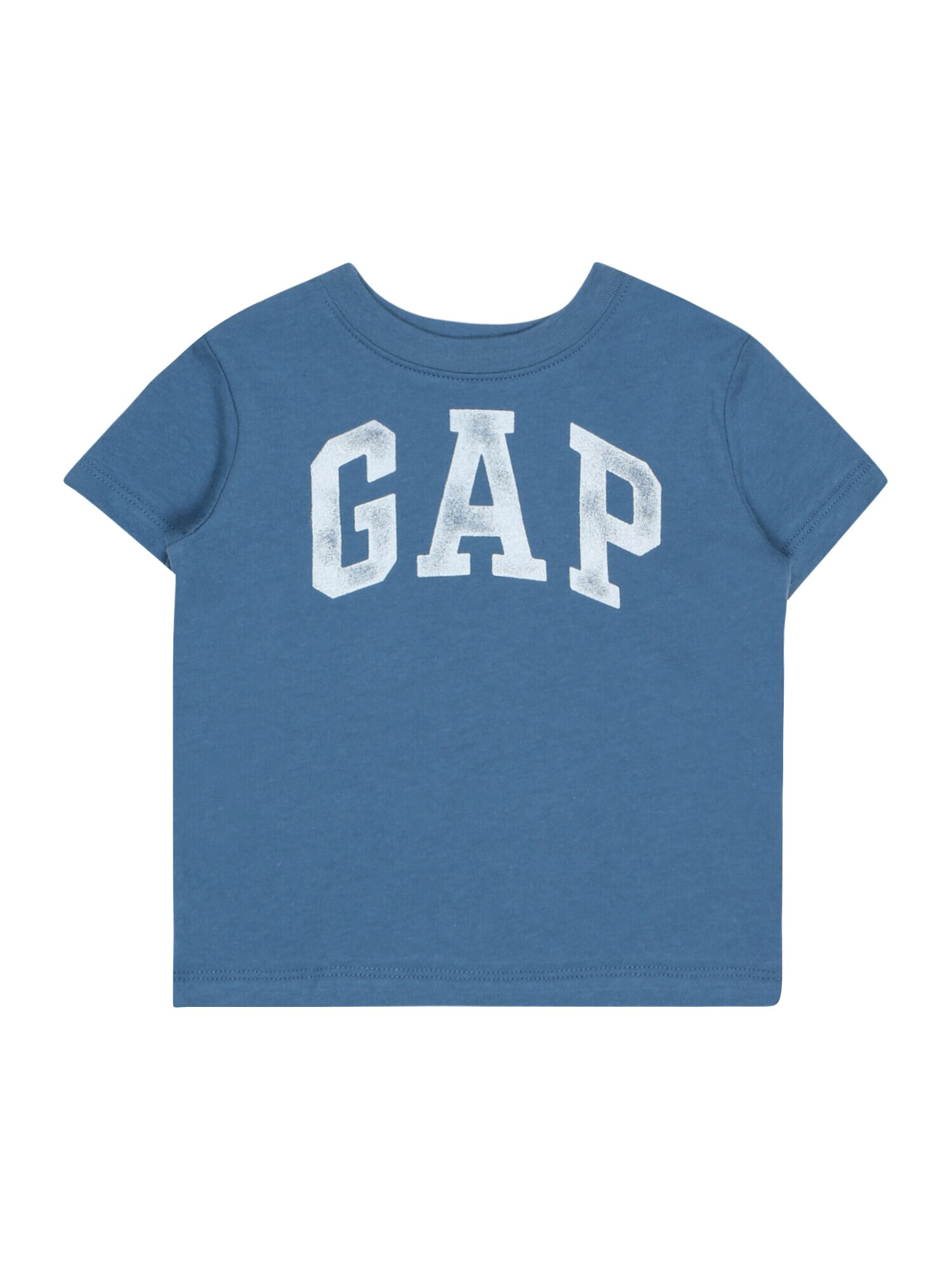 GAP Tricou albastru porumbel / alb - Pled.ro