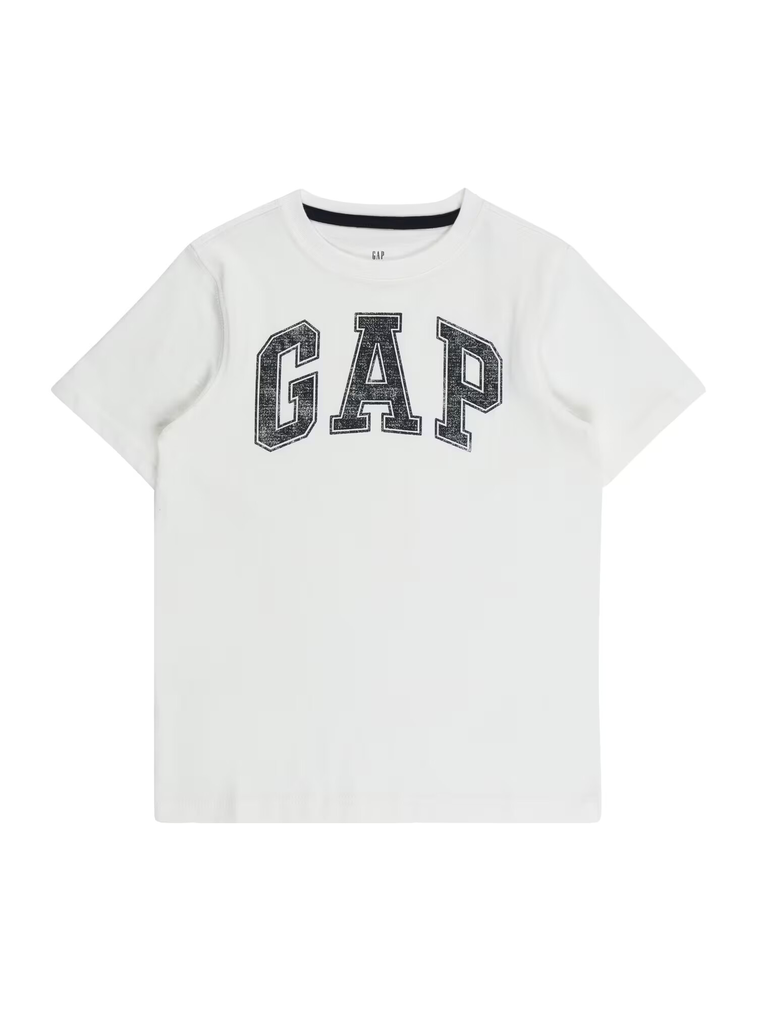 GAP Tricou 'ARCH SCREEN' negru / alb murdar - Pled.ro