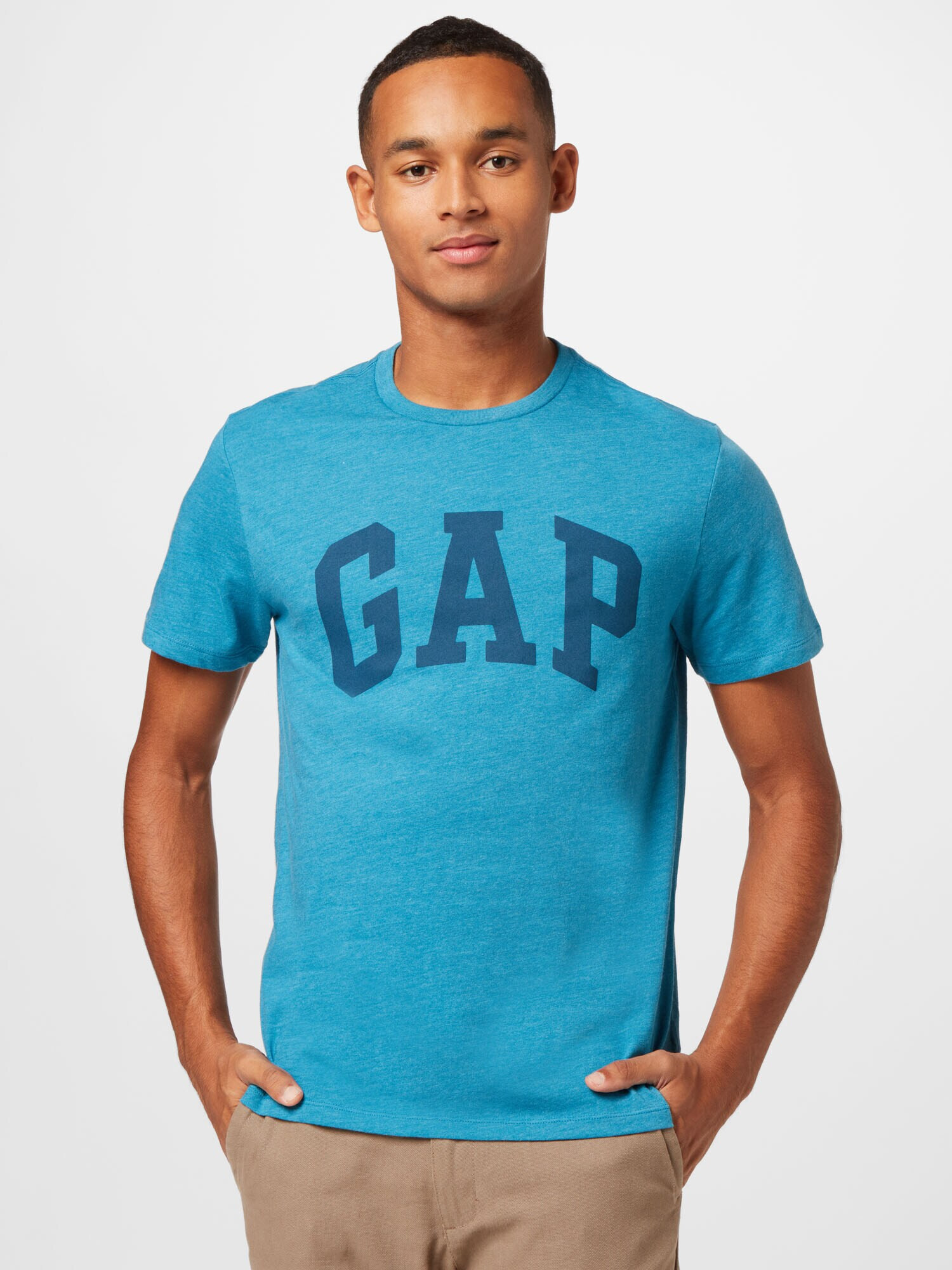 GAP Tricou azur / albastru închis - Pled.ro