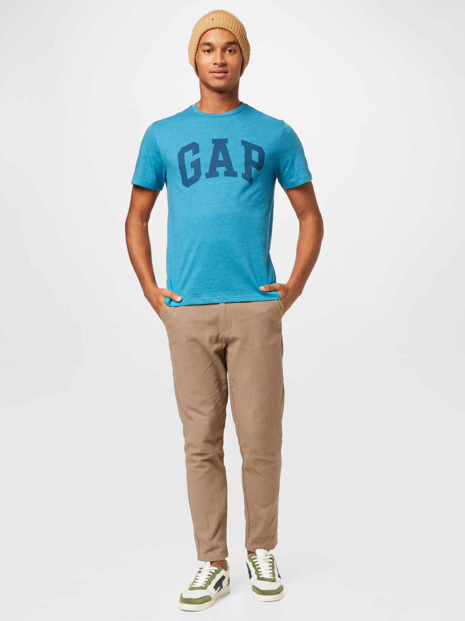 GAP Tricou azur / albastru închis - Pled.ro