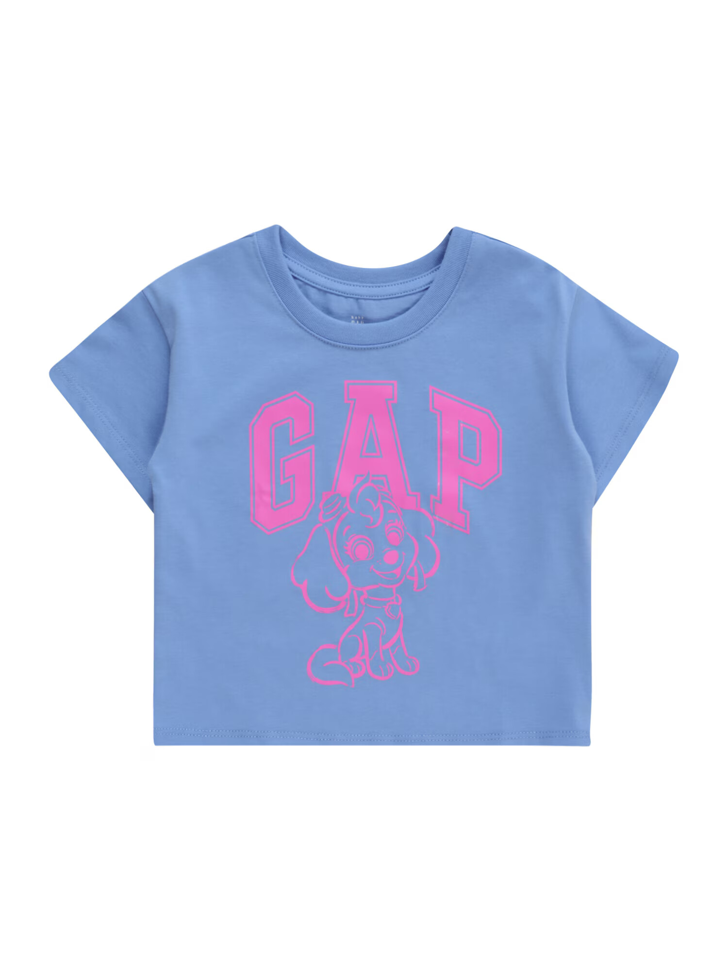 GAP Tricou azur / roz - Pled.ro