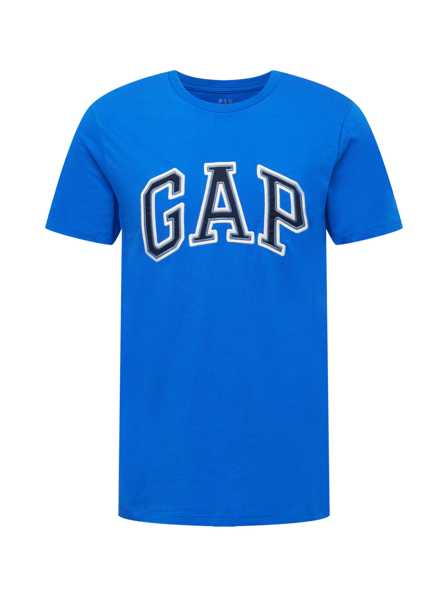 GAP Tricou 'BAS' albastru / albastru fumuriu / albastru noapte / alb - Pled.ro