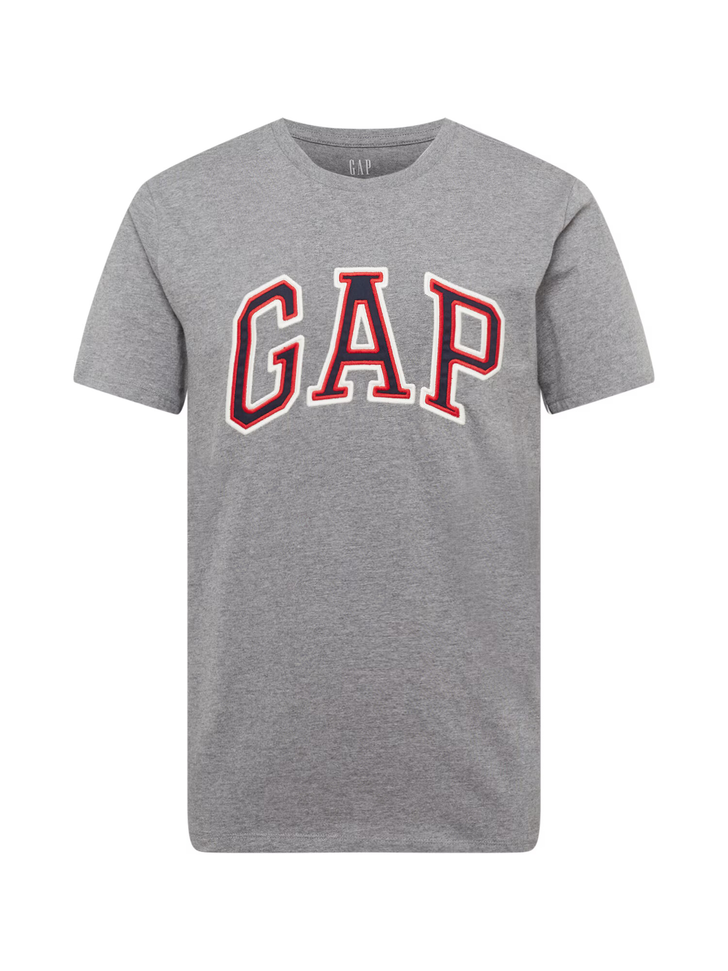 GAP Tricou 'BAS' bleumarin / gri amestecat / roșu / alb - Pled.ro