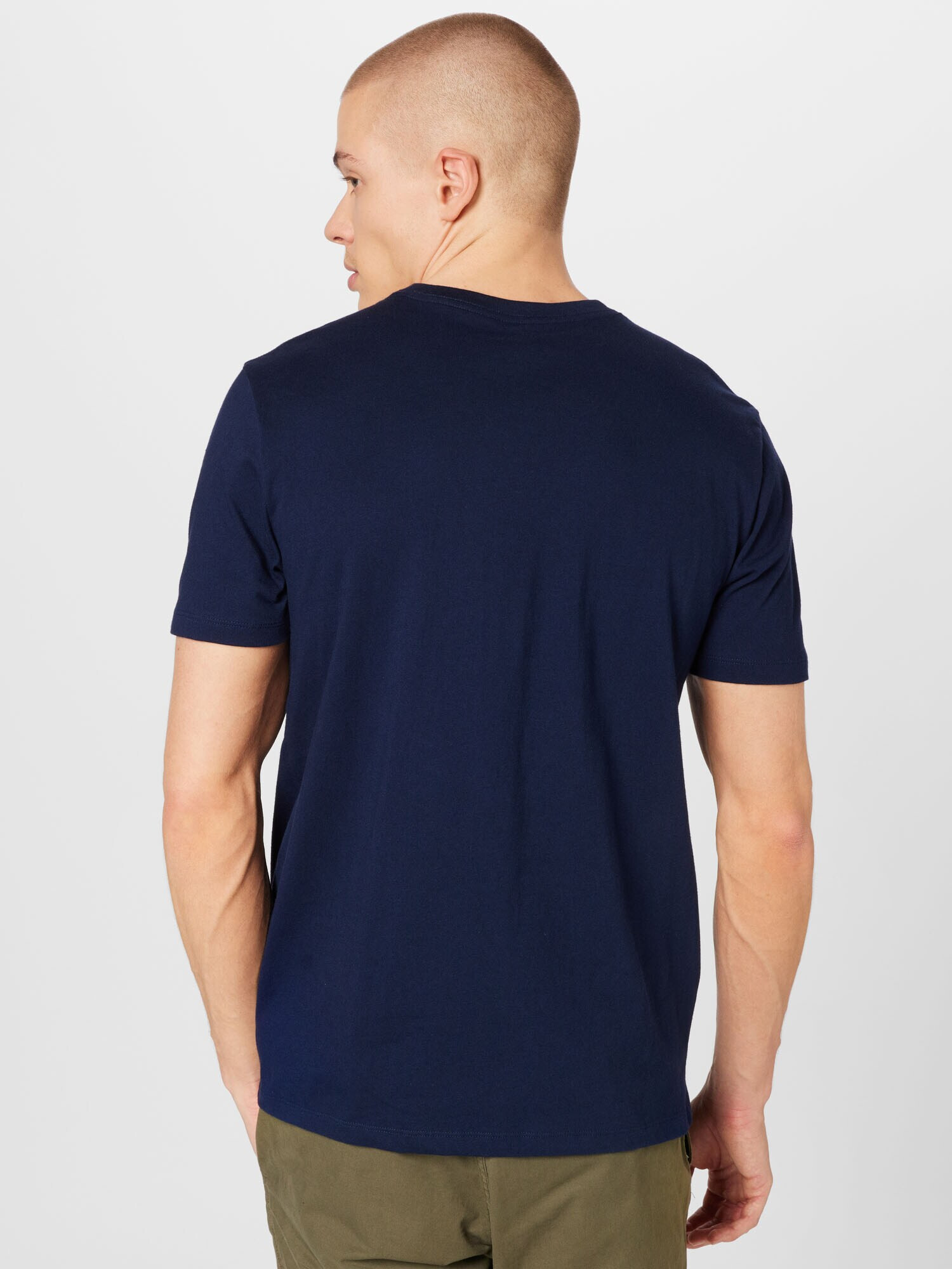 GAP Tricou 'BAS' bleumarin / roșu / alb - Pled.ro