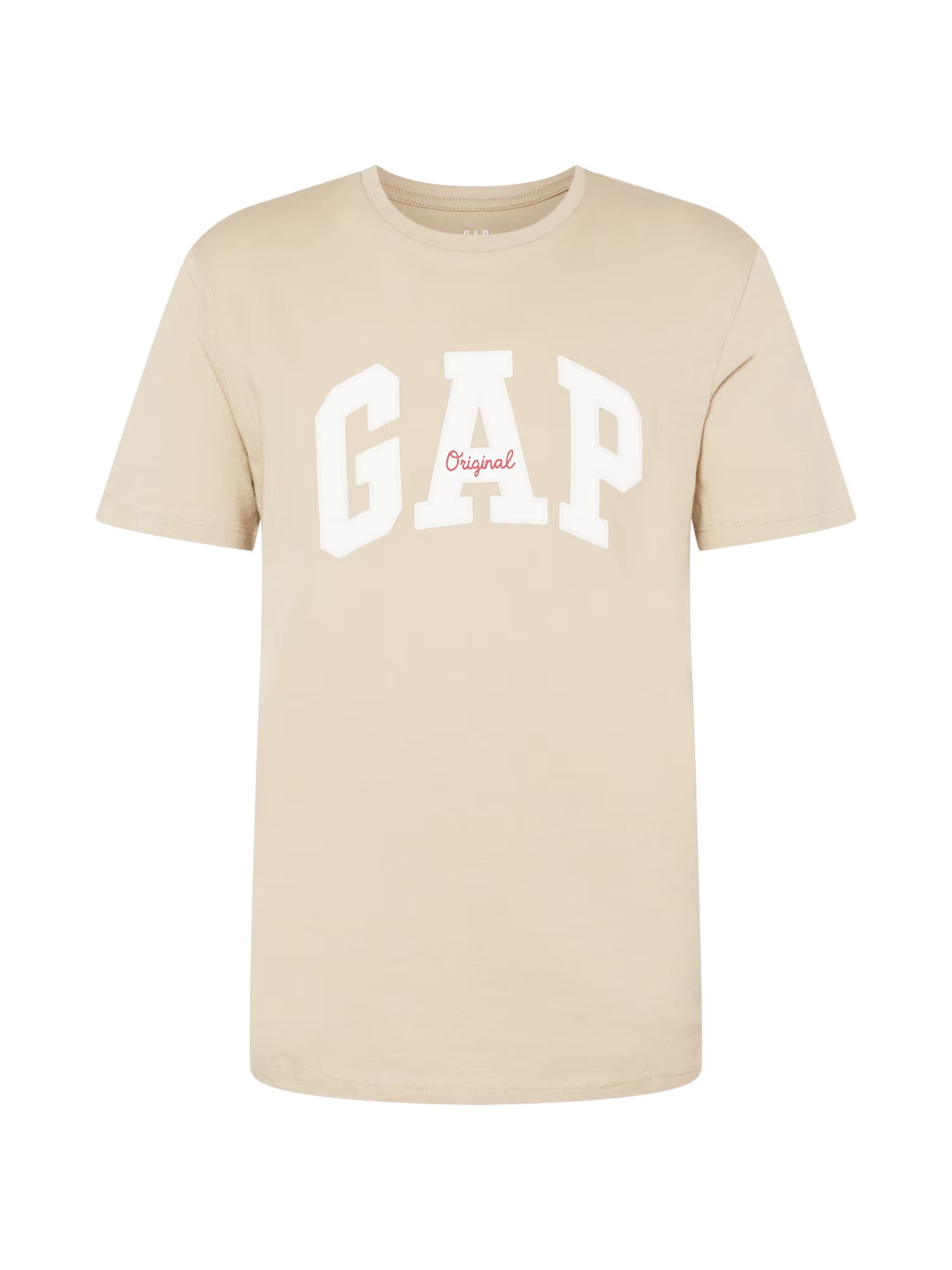 GAP Tricou bej / alb - Pled.ro