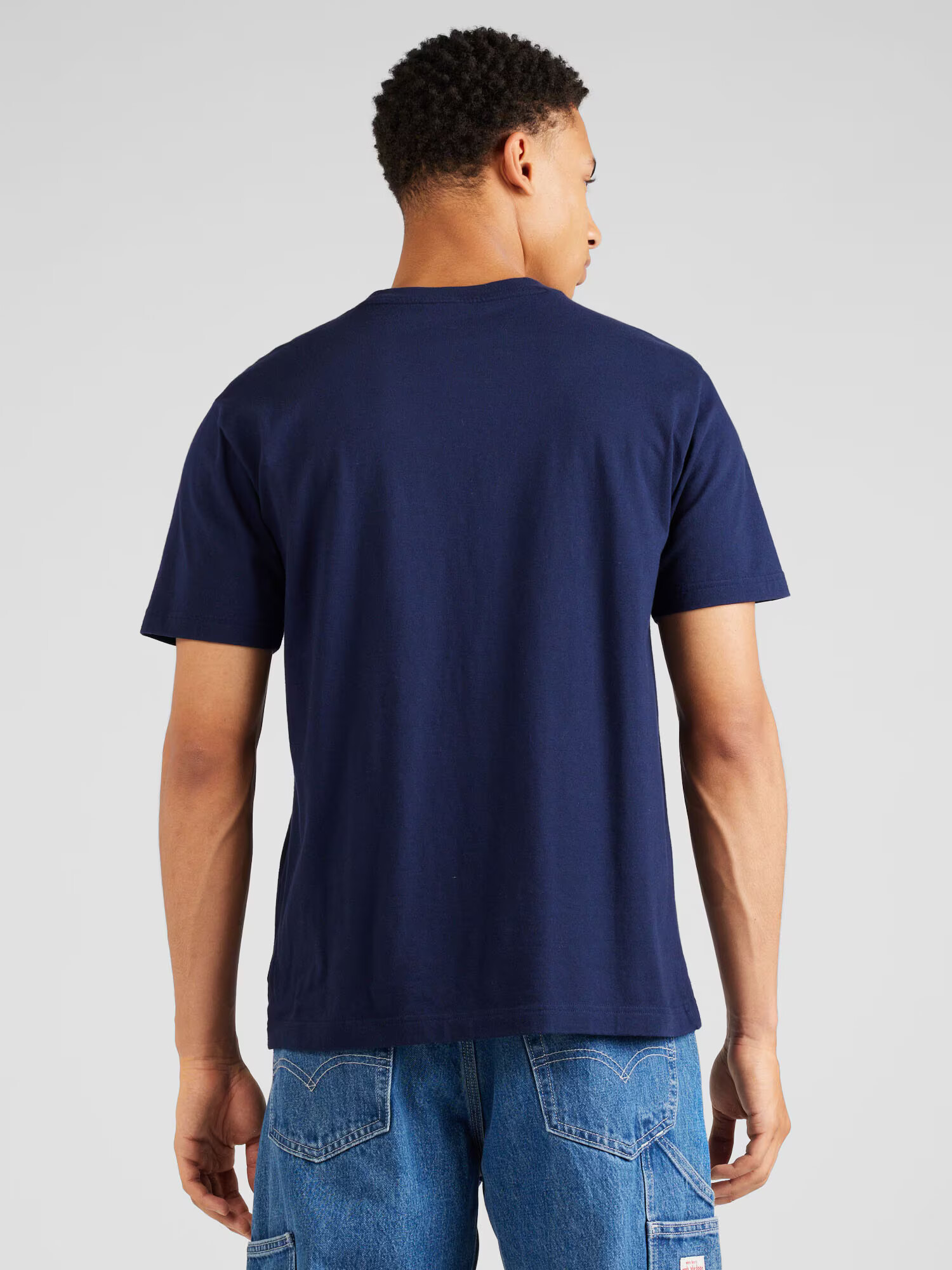 GAP Tricou bleumarin / alb - Pled.ro