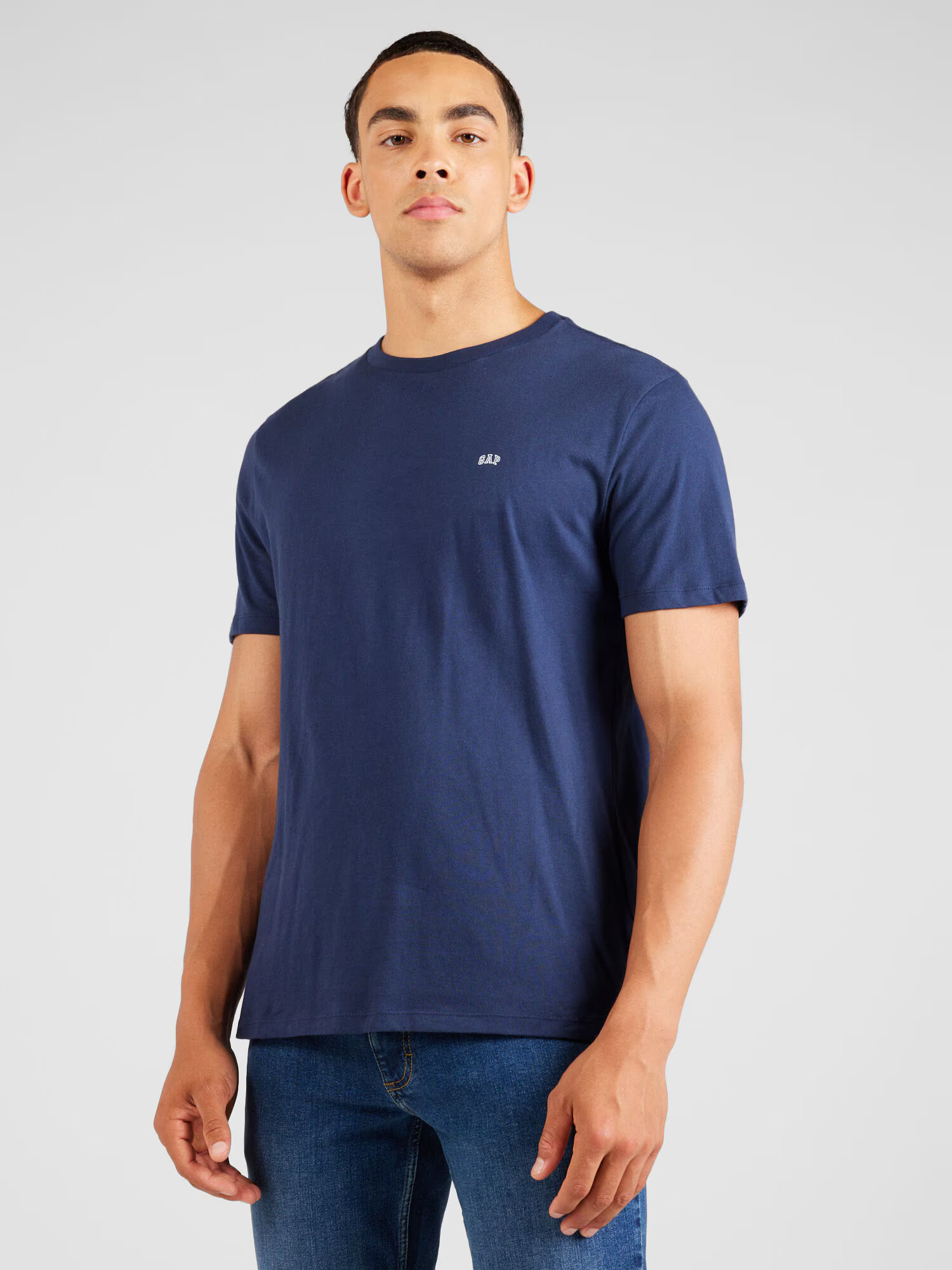 GAP Tricou bleumarin / alb - Pled.ro