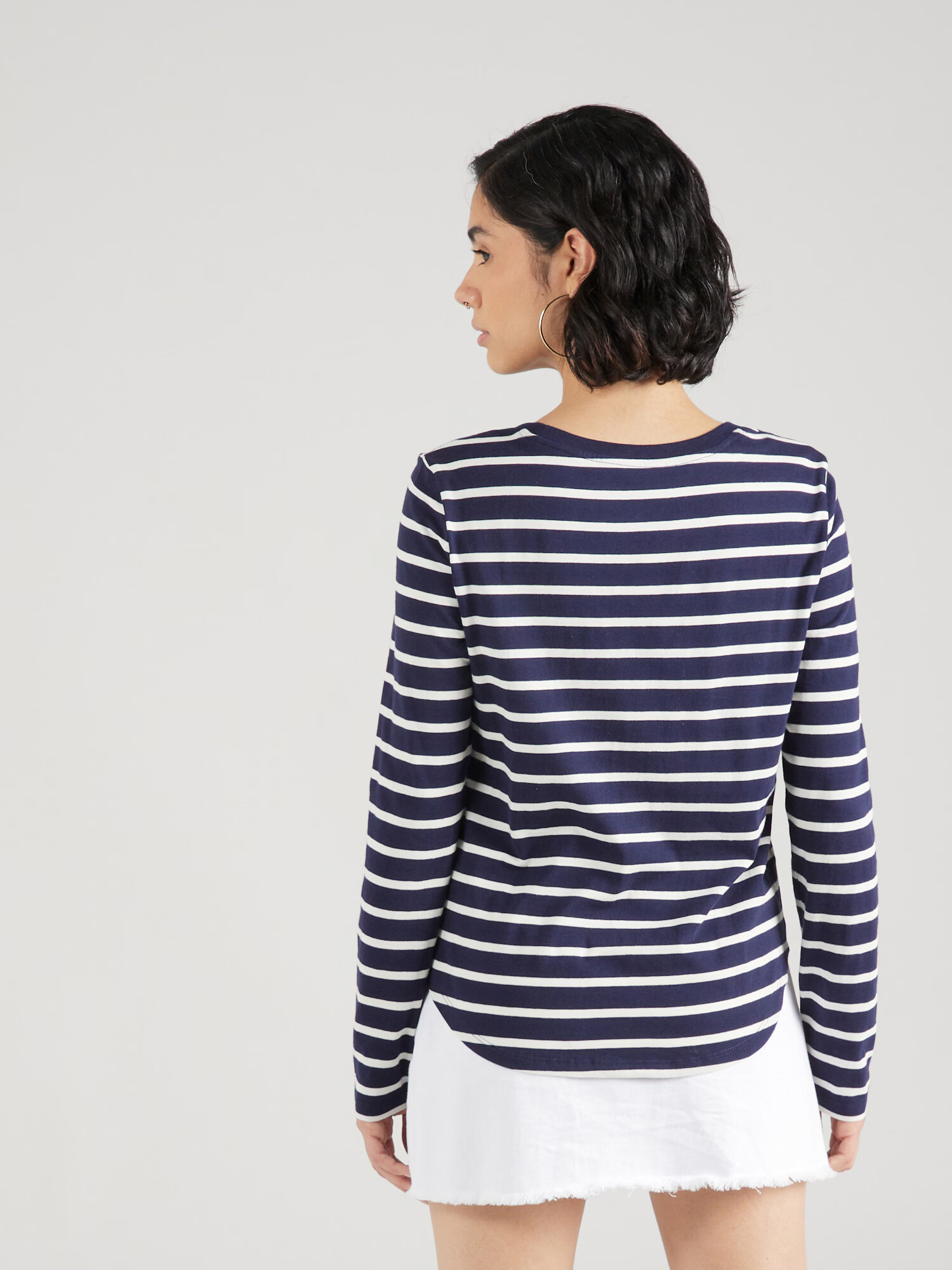 GAP Tricou bleumarin / alb - Pled.ro