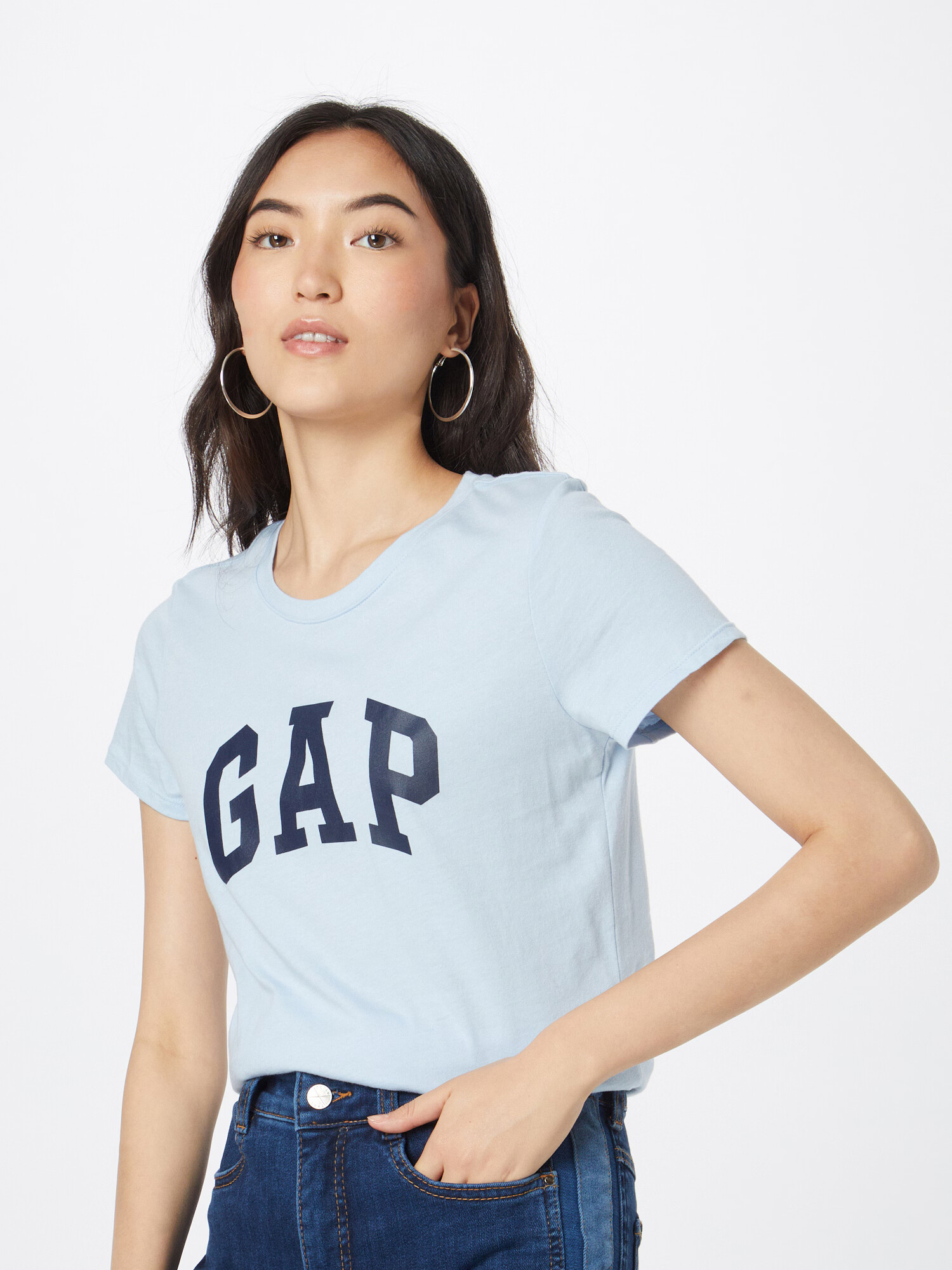 GAP Tricou bleumarin / albastru deschis - Pled.ro