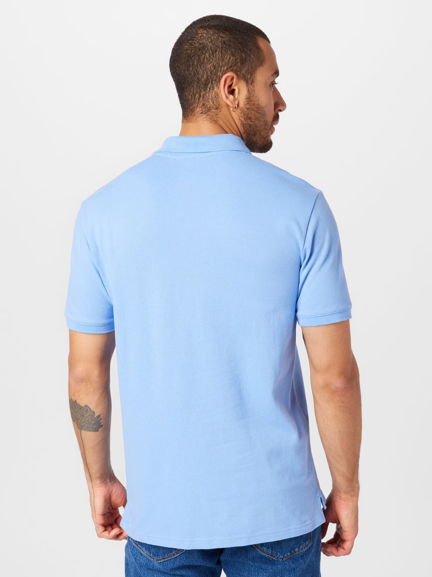 GAP Tricou bleumarin / albastru deschis / alb - Pled.ro