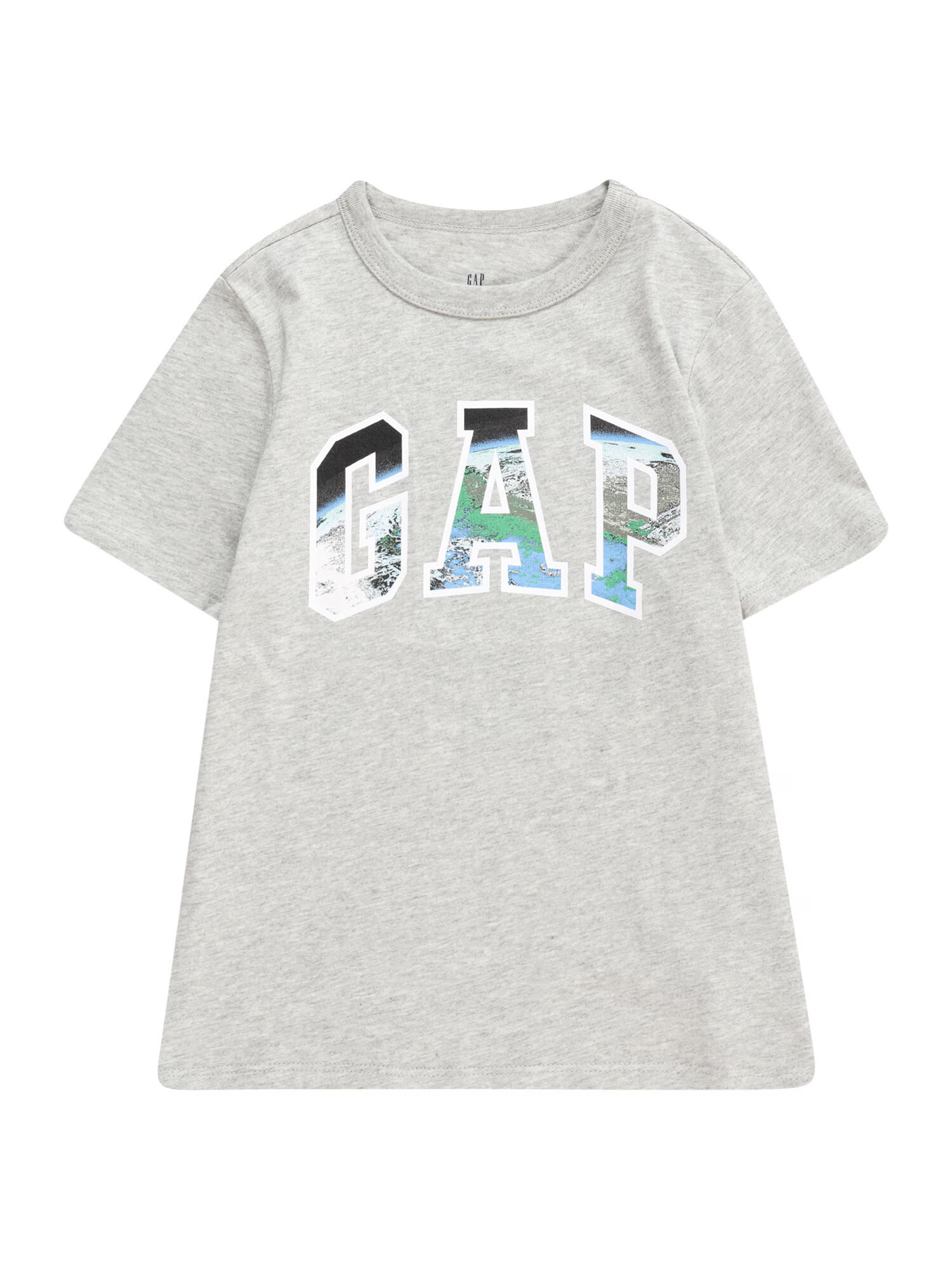 GAP Tricou bleumarin / albastru deschis / gri amestecat / alb - Pled.ro